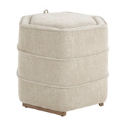 Maddox 6-sided Storage Ottoman - Linen