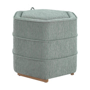 Maddox 6-sided Storage Ottoman - Mist