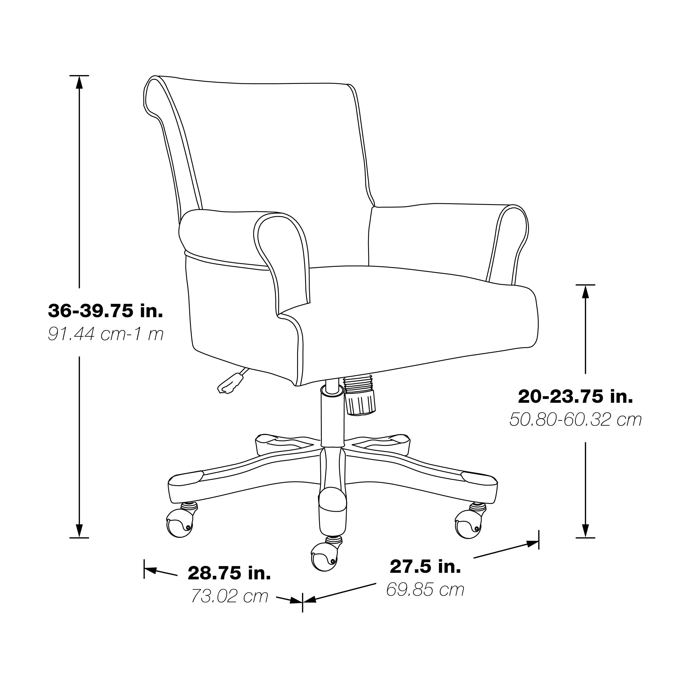 Megan Office Chair - Olive