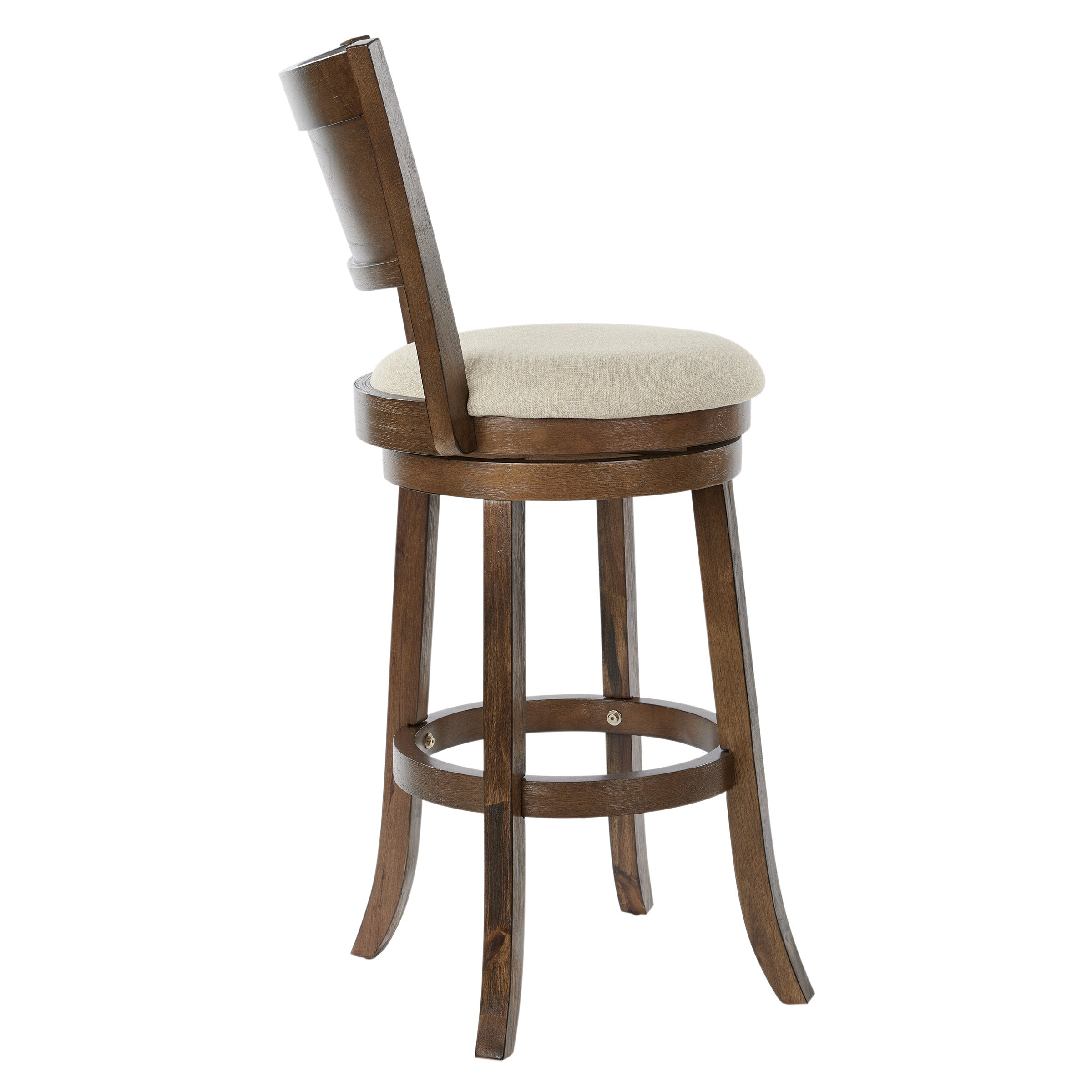 Swivel Stool 30" - Burnt Brown