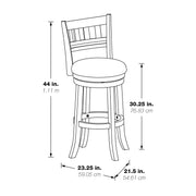 Swivel Stool 30" - Grey
