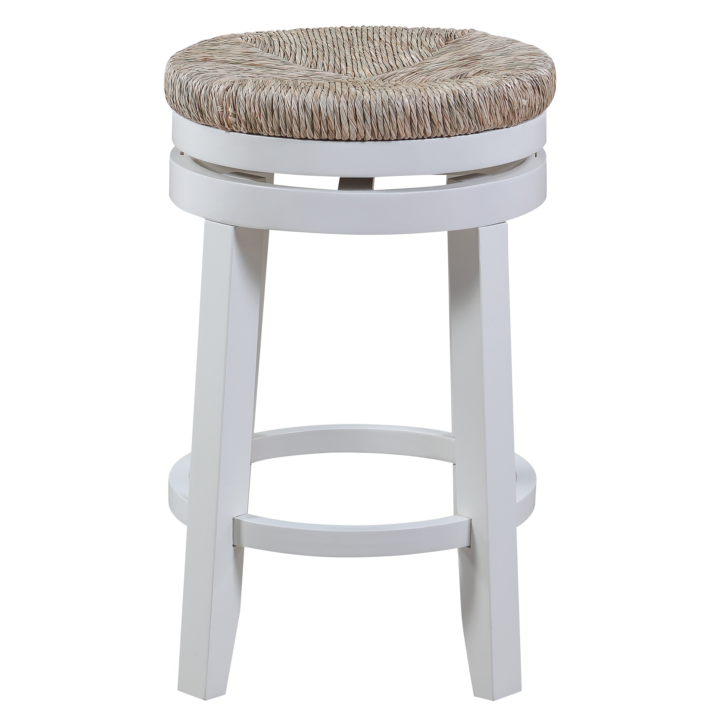 26" Swivel Stool 2 Pk - White