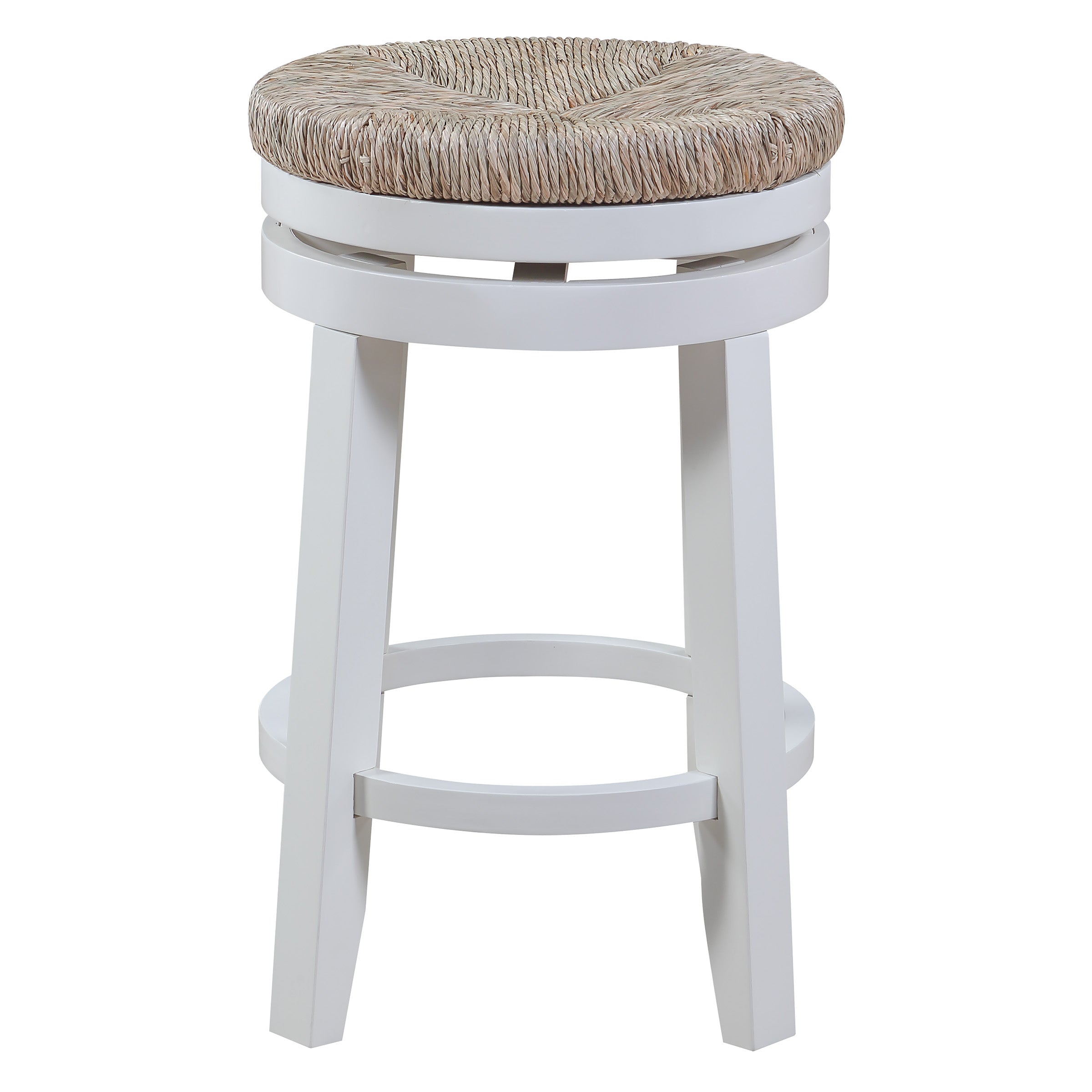 26" Swivel Stool 2 Pk - White