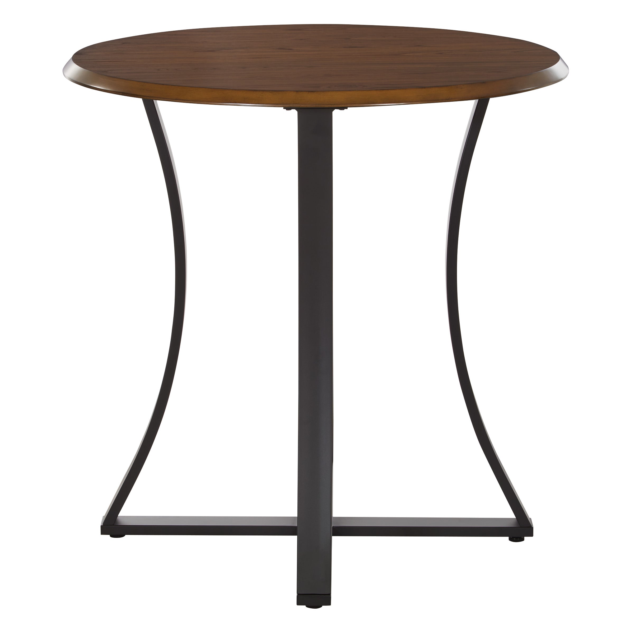 Metro Counter Height Table - Oak Veneer/Black