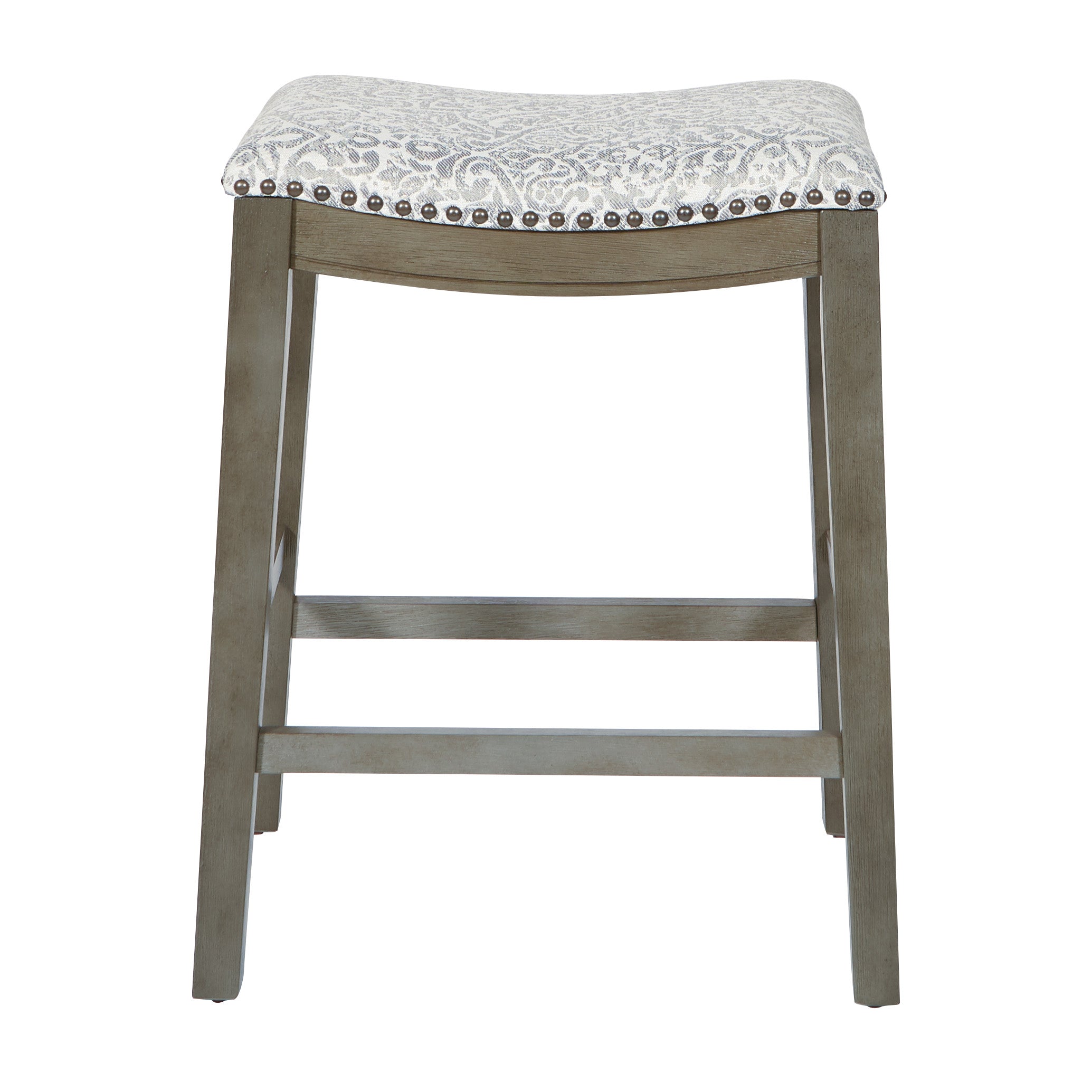 24" Saddle Stool 2-pack - Grey