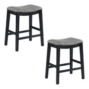 24" Saddle Stool 2-pack - Graphite