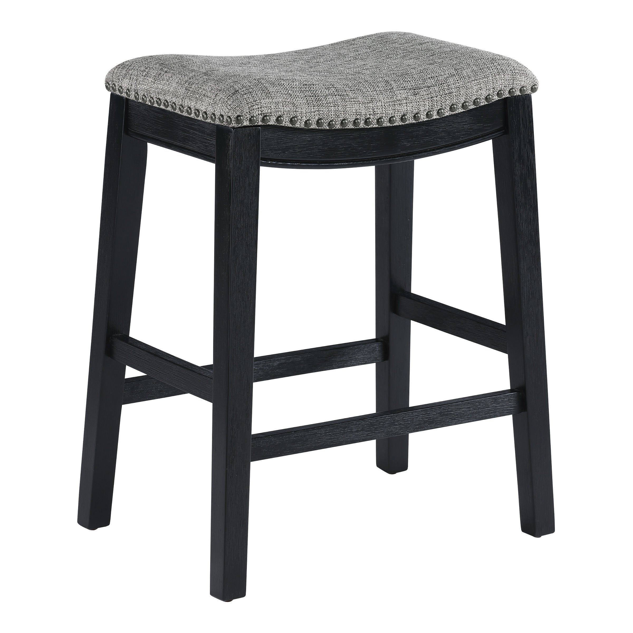24" Saddle Stool 2-pack - Graphite
