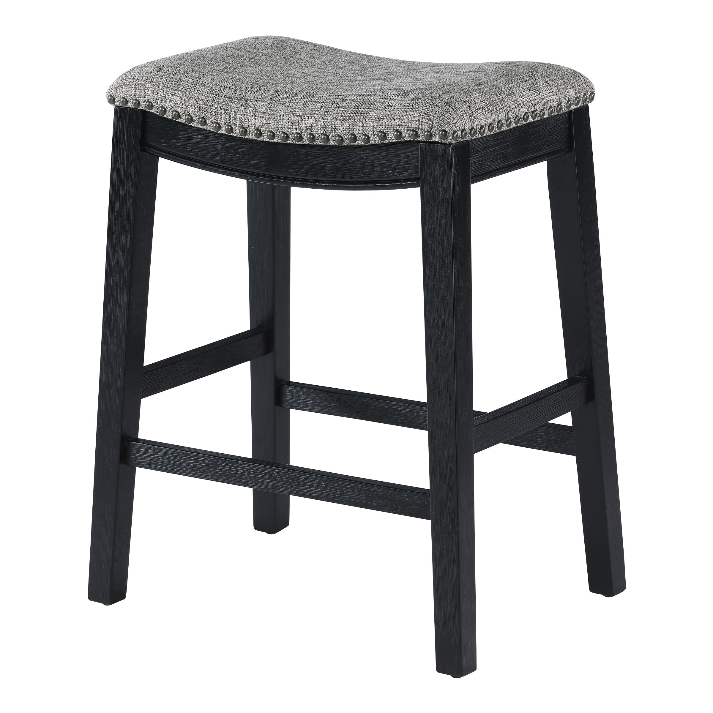 24" Saddle Stool 2-pack - Graphite