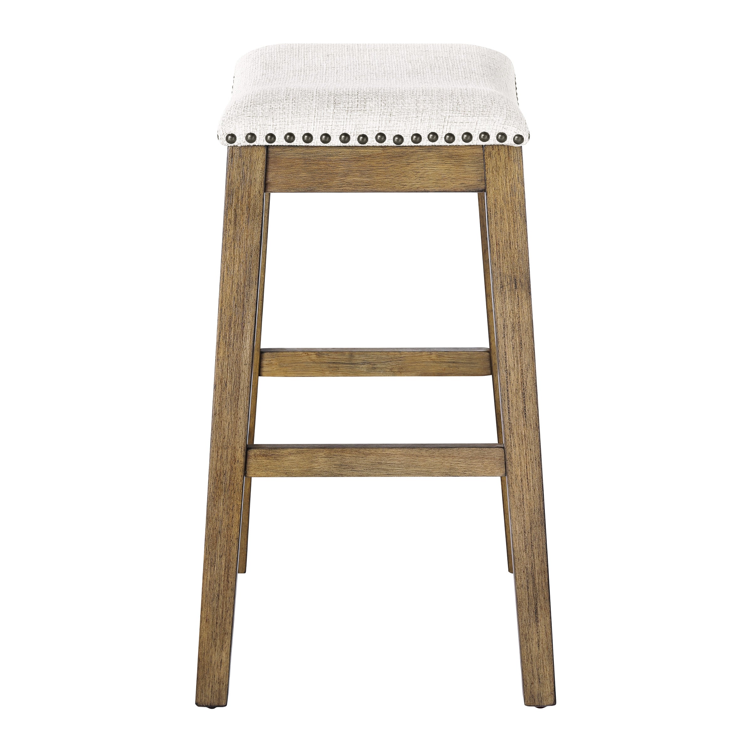 24" Saddle Stool 2-pack - Linen
