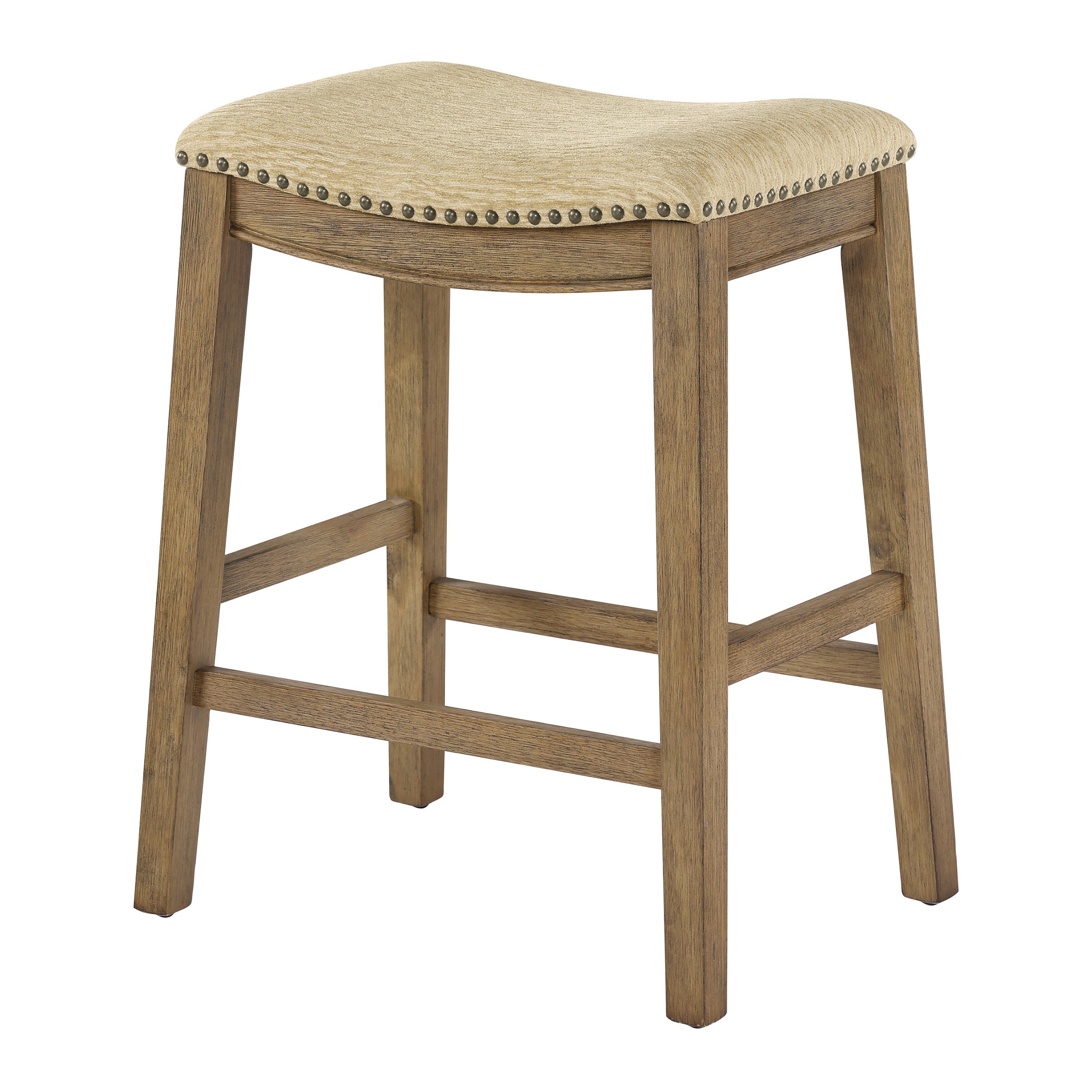 24" Saddle Stool 2-pack - Camel