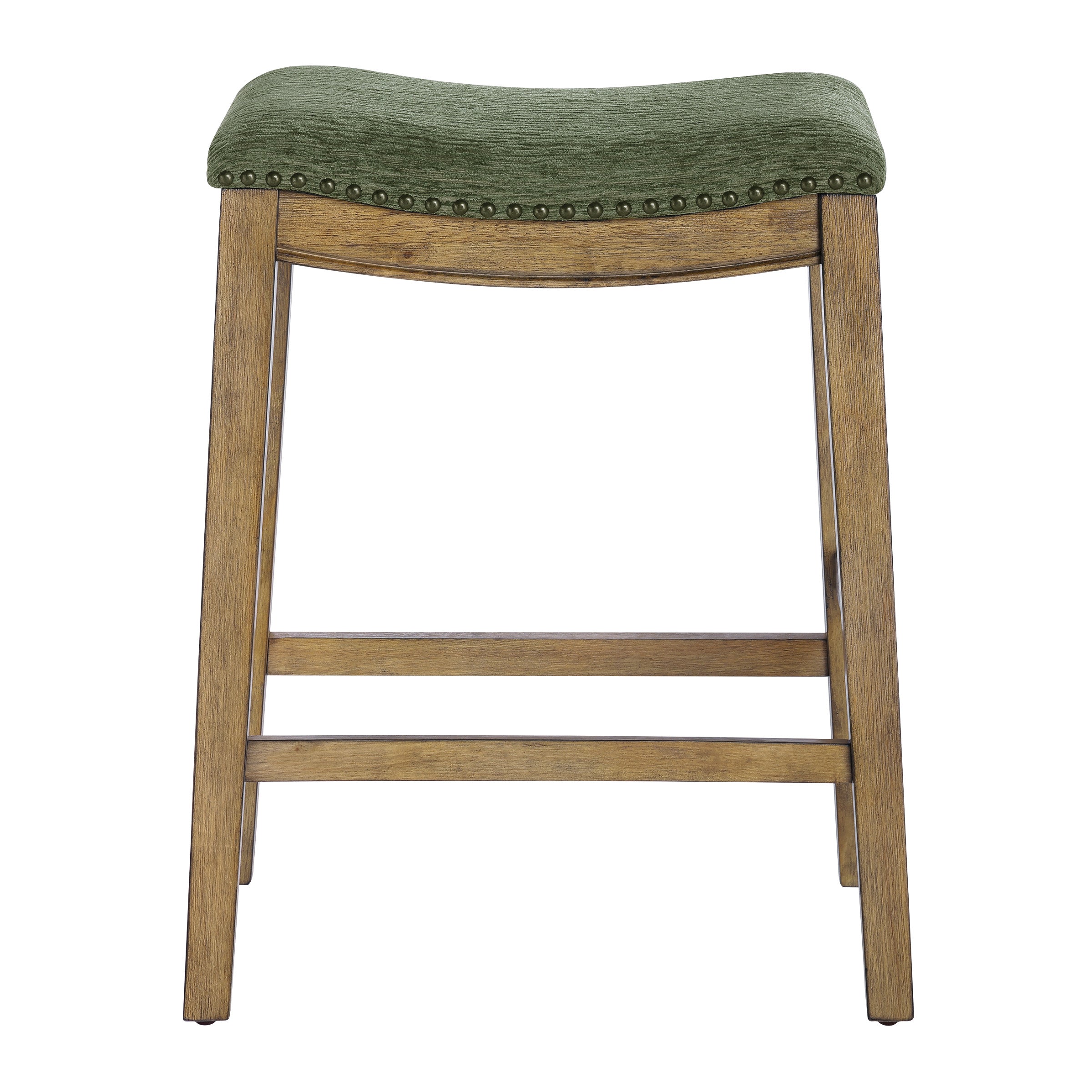 24" Saddle Stool 2-pack - Pine