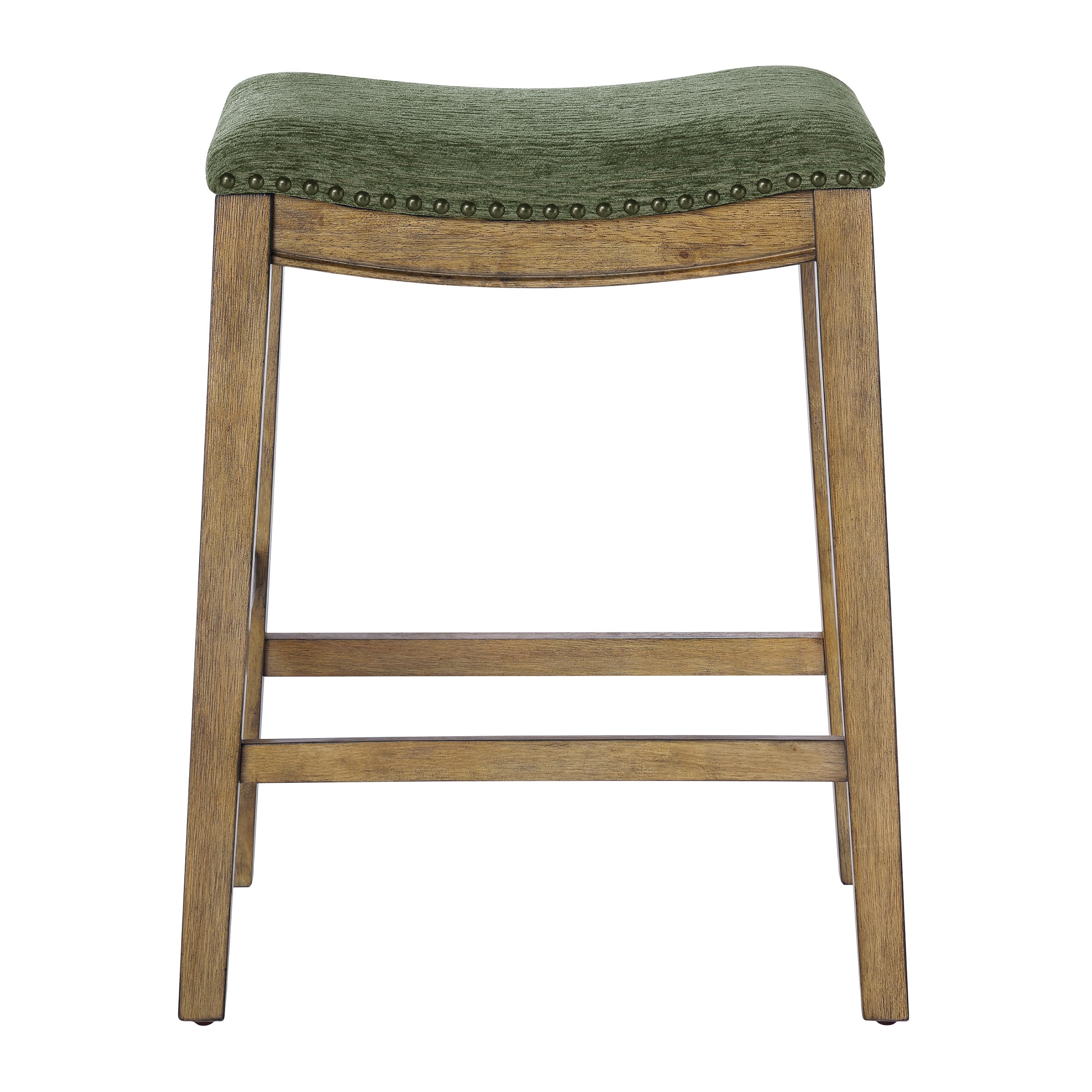 24" Saddle Stool 2-pack - Pine