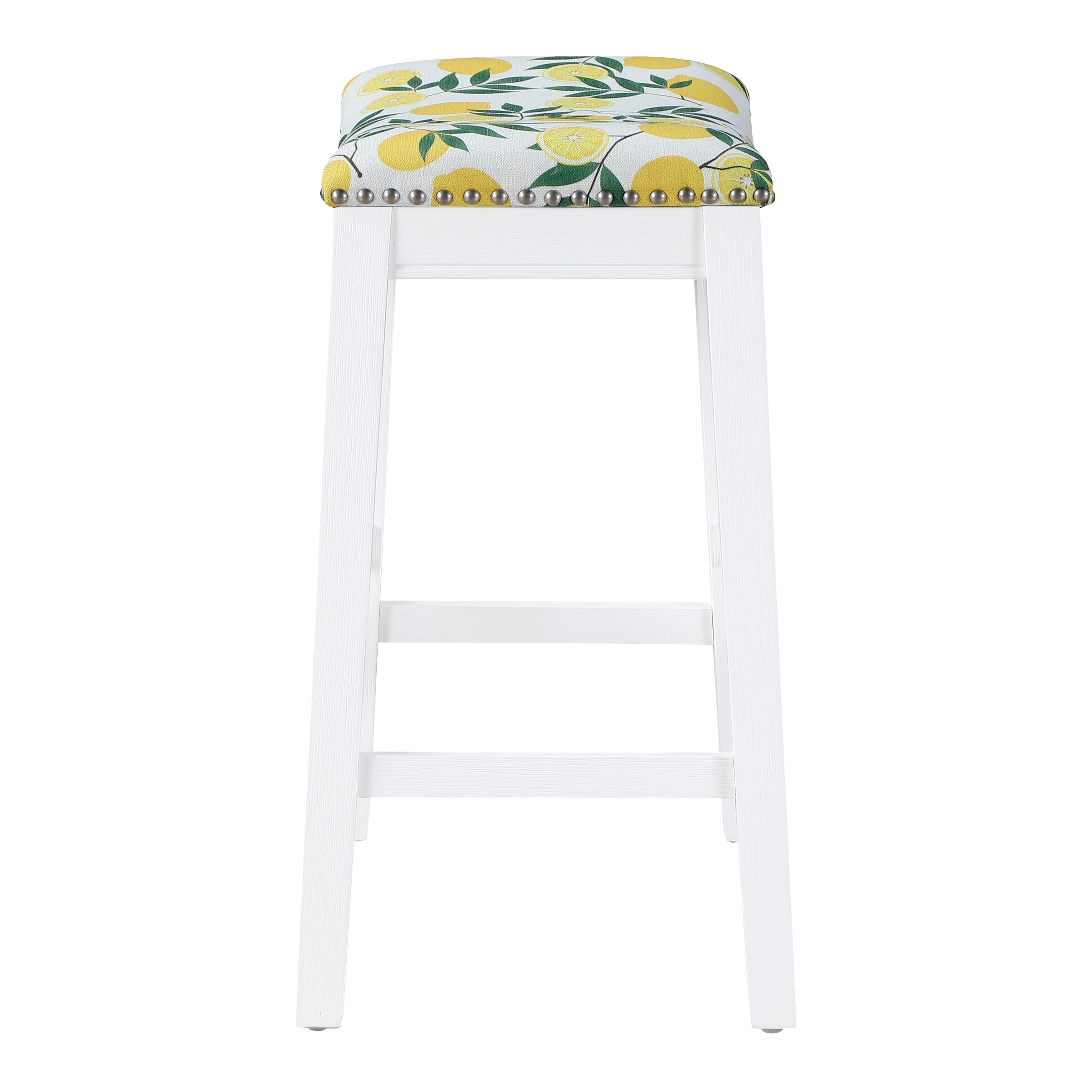 24" Saddle Stool 2-pack - Lemons