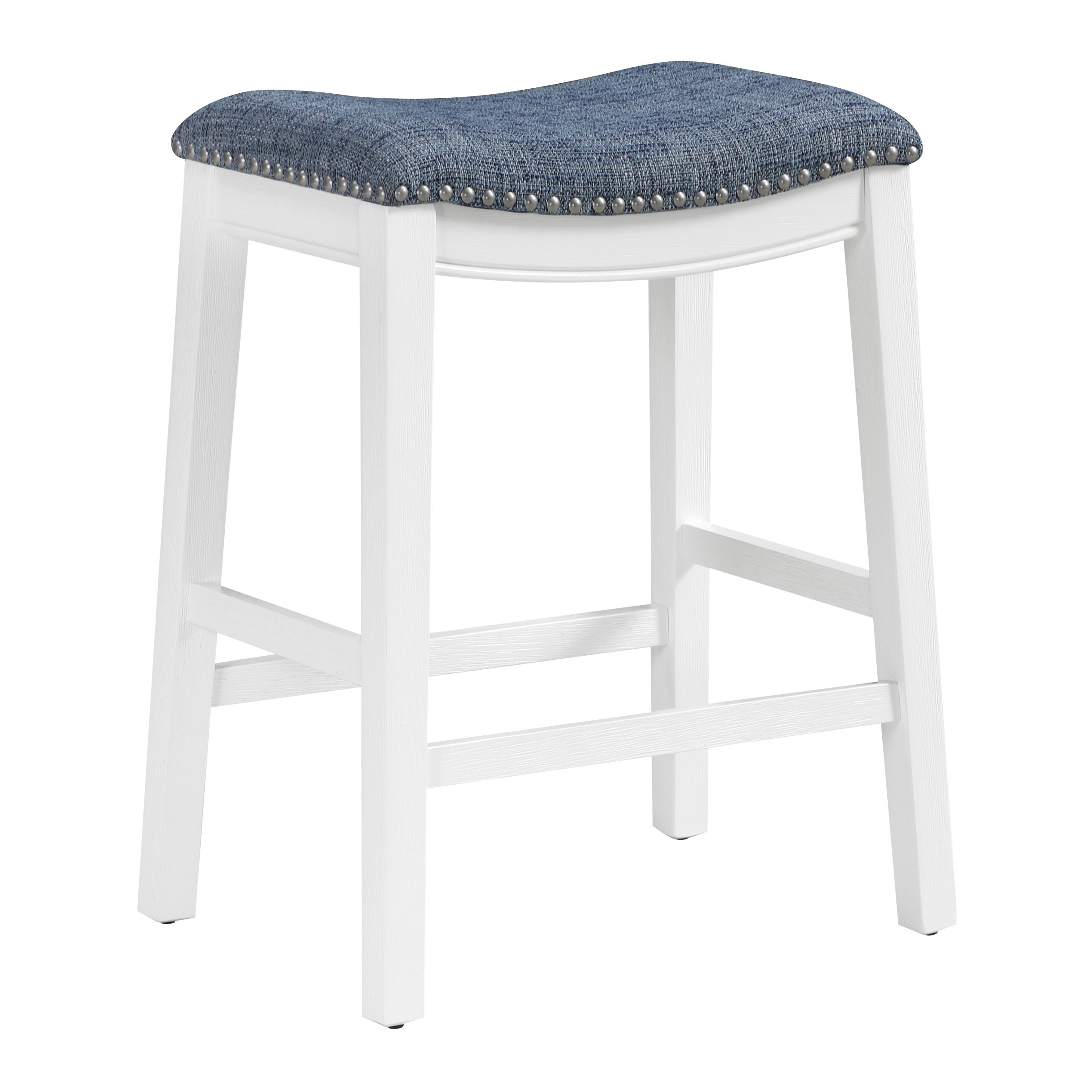 24" Saddle Stool 2-pack - Indigo