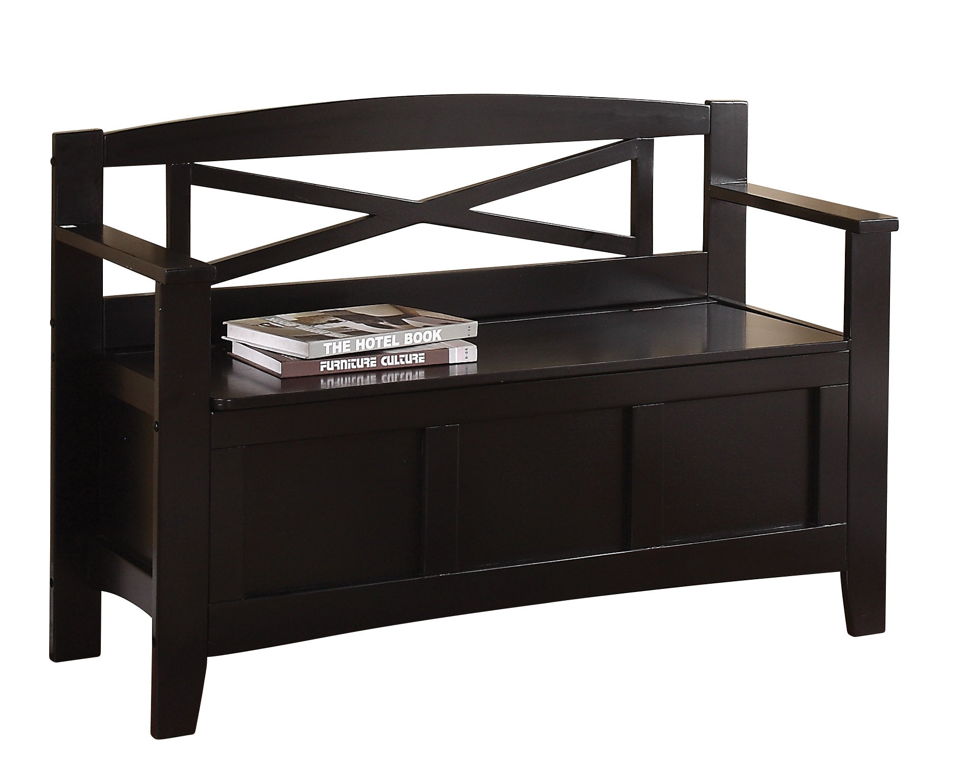 Metro Entry Way Bench - Black