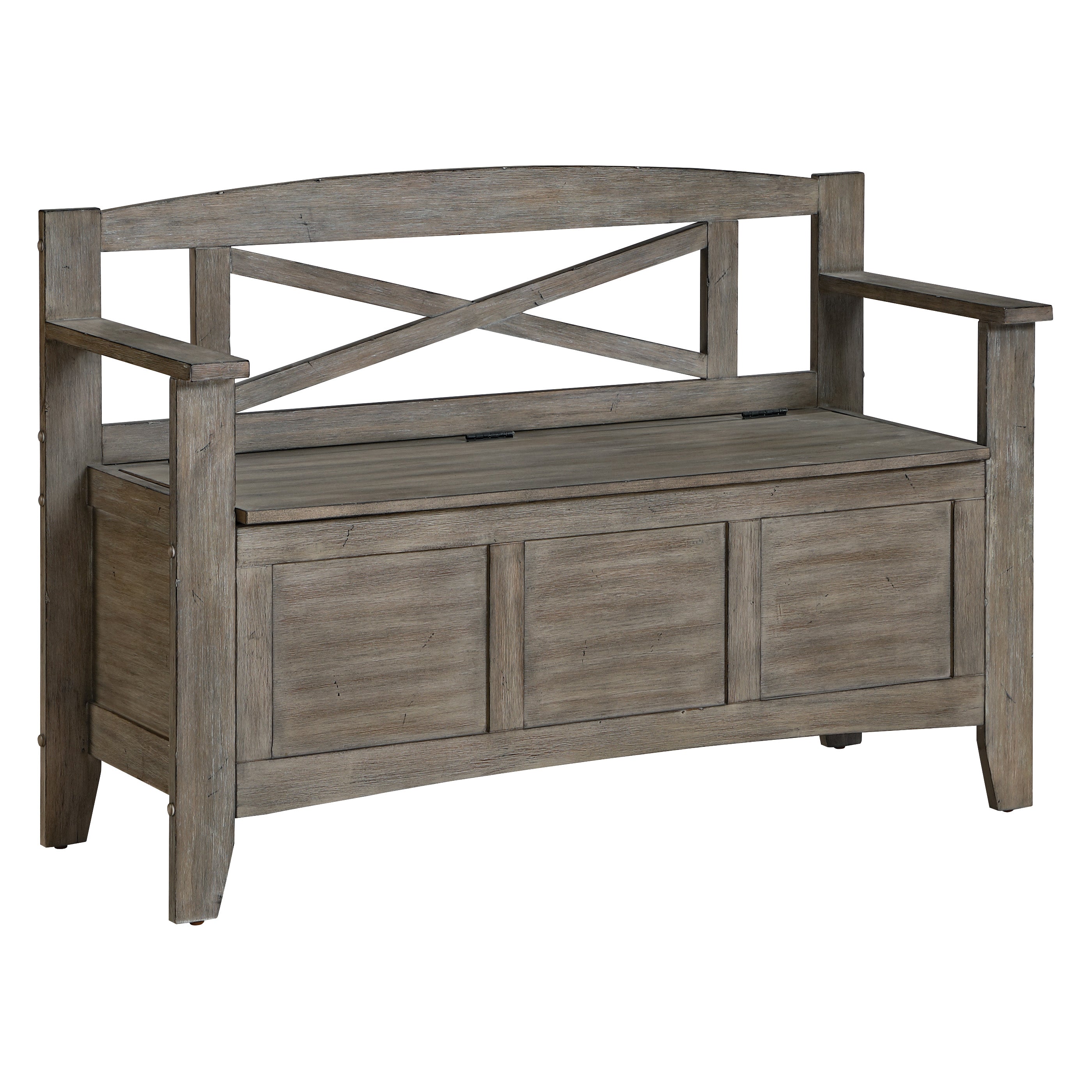Metro Entry Way Bench - Greystone