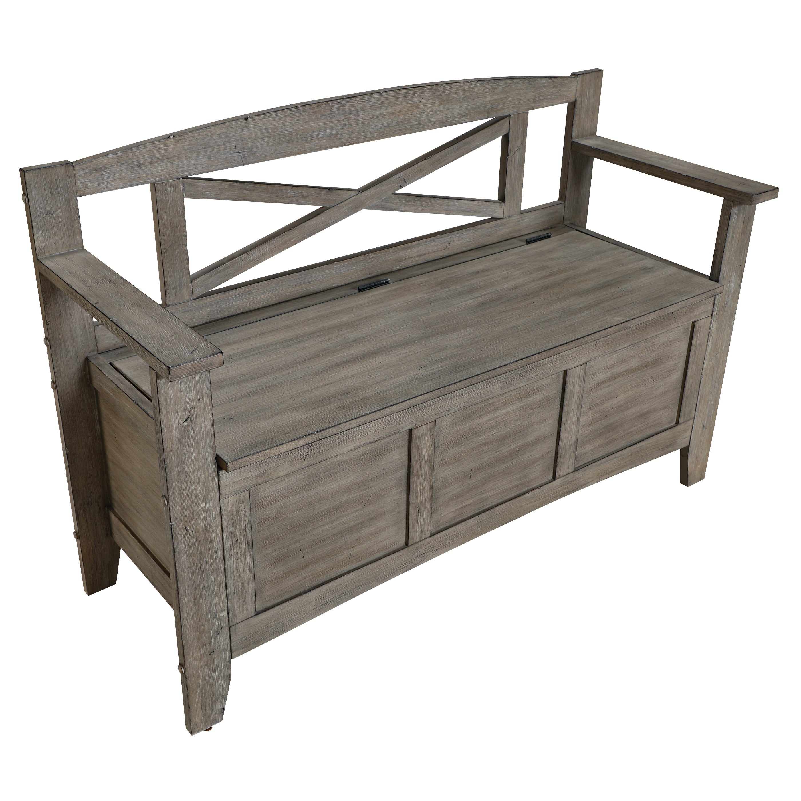 Metro Entry Way Bench - Greystone