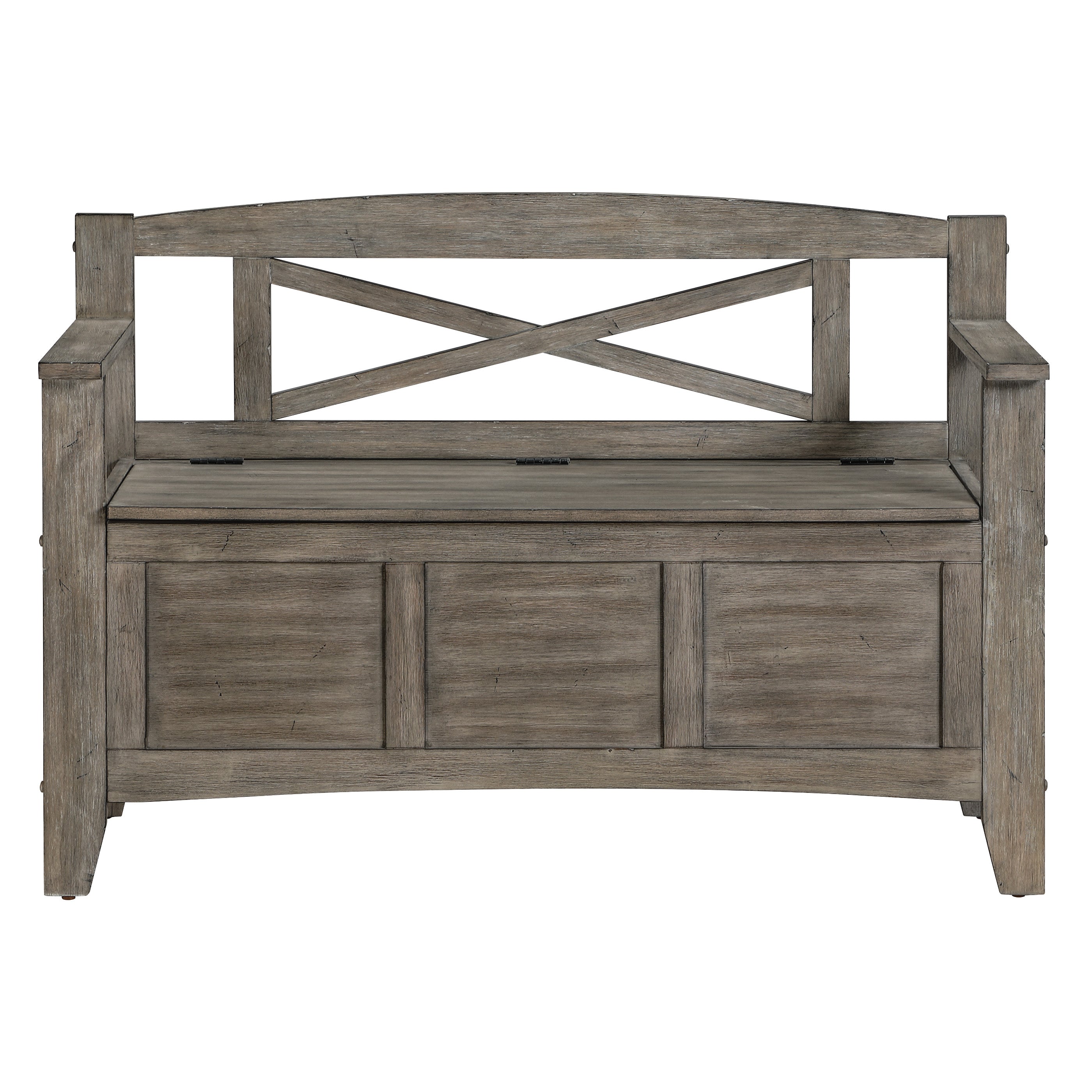 Metro Entry Way Bench - Greystone