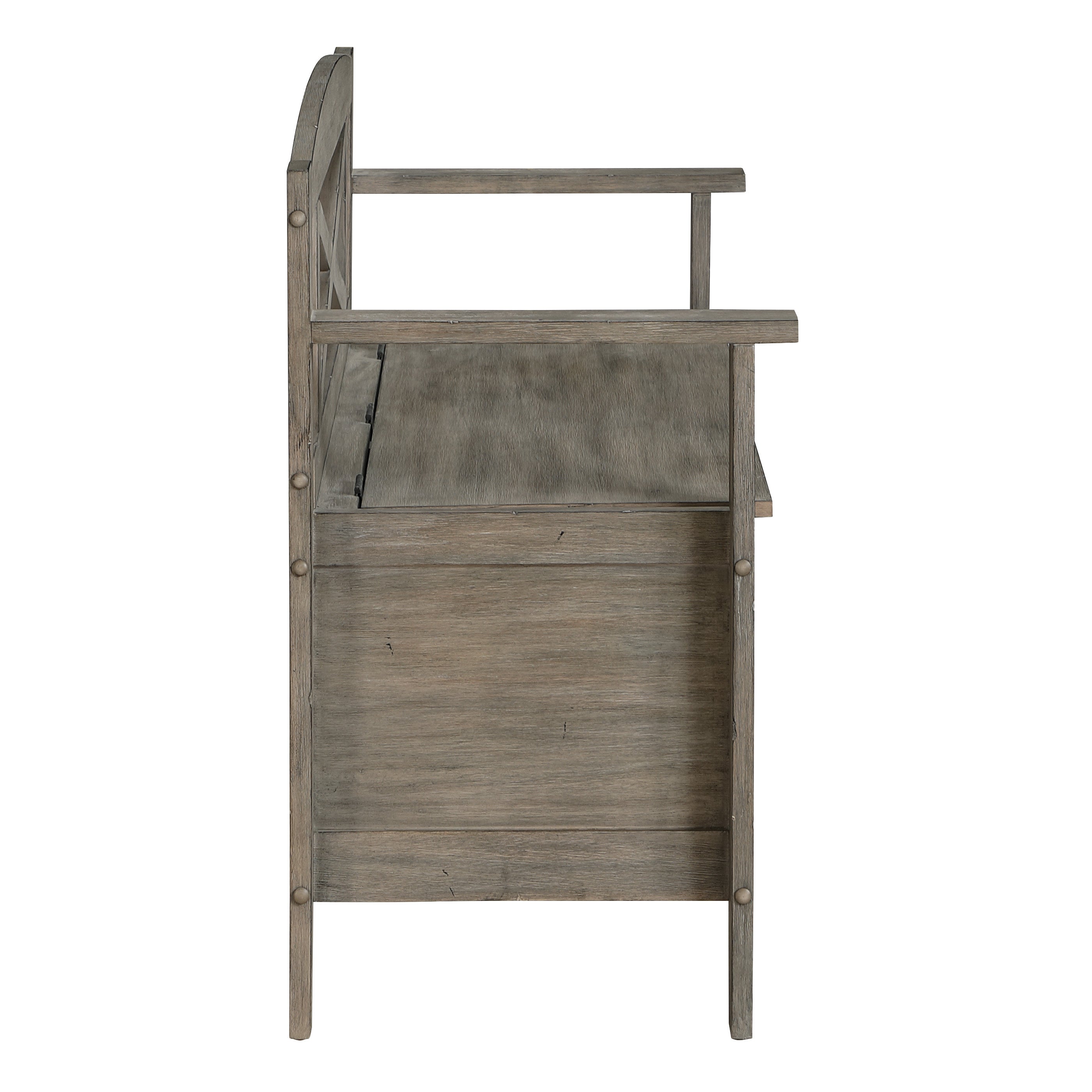 Metro Entry Way Bench - Greystone