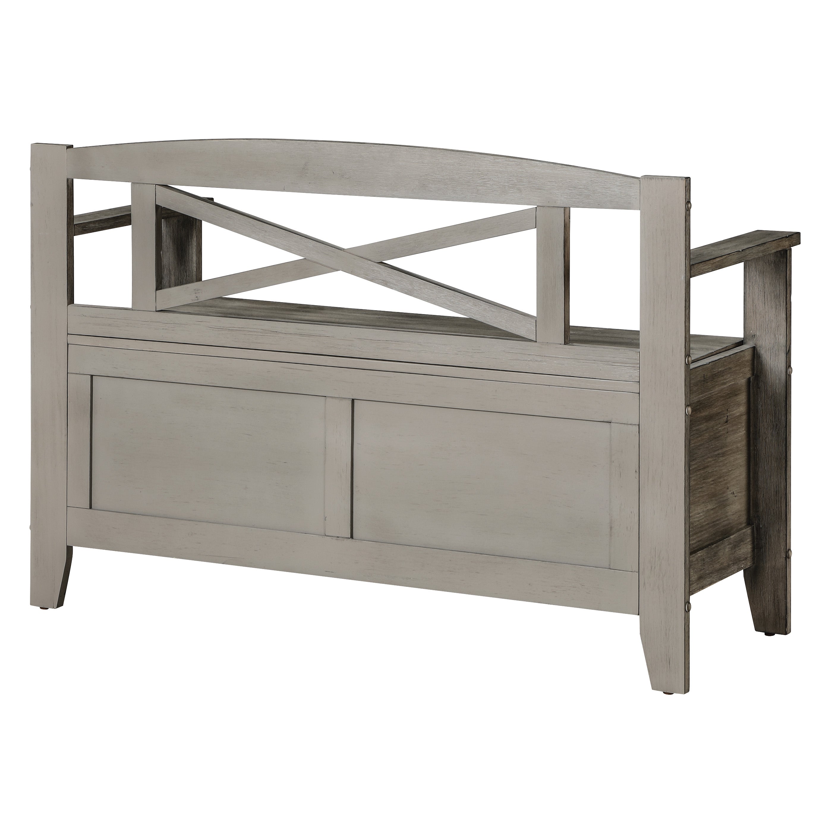 Metro Entry Way Bench - Greystone