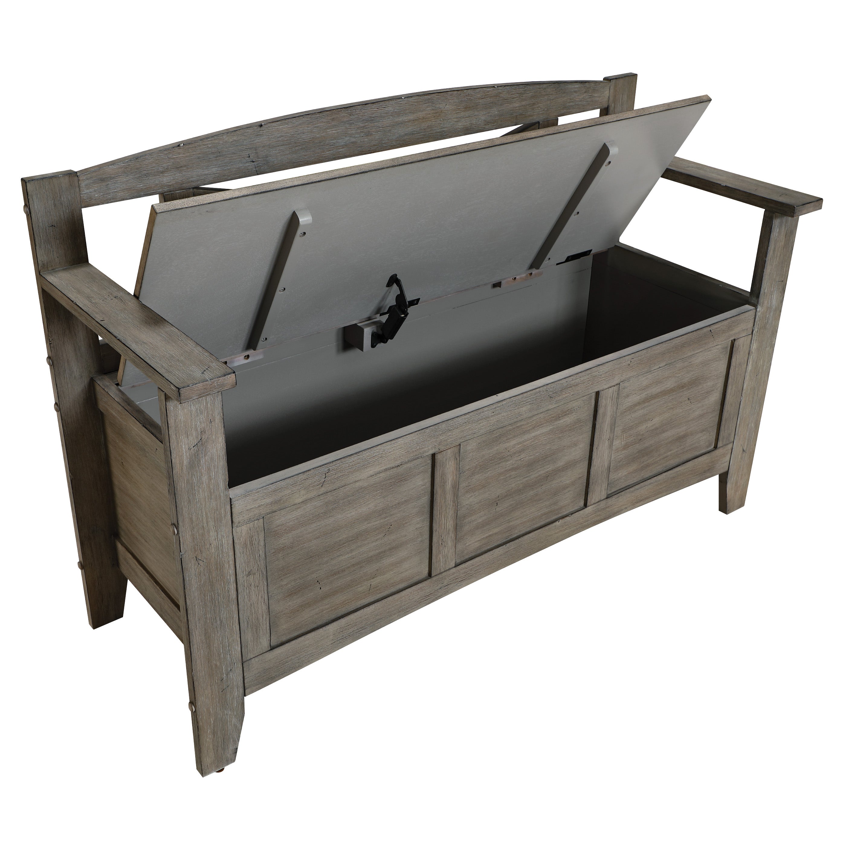 Metro Entry Way Bench - Greystone