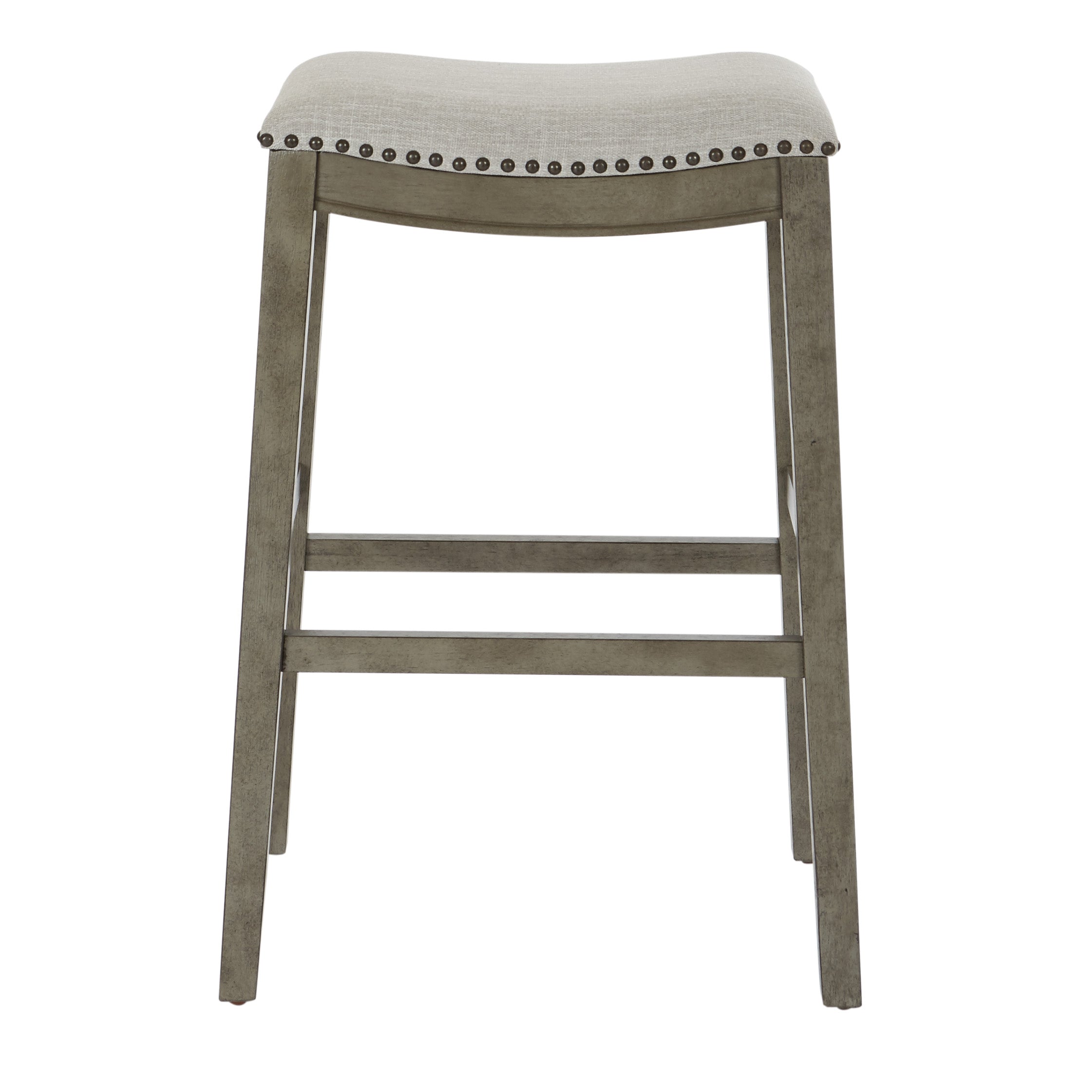 Saddle Stool 30" 2-Pack - Grey / Antique Grey