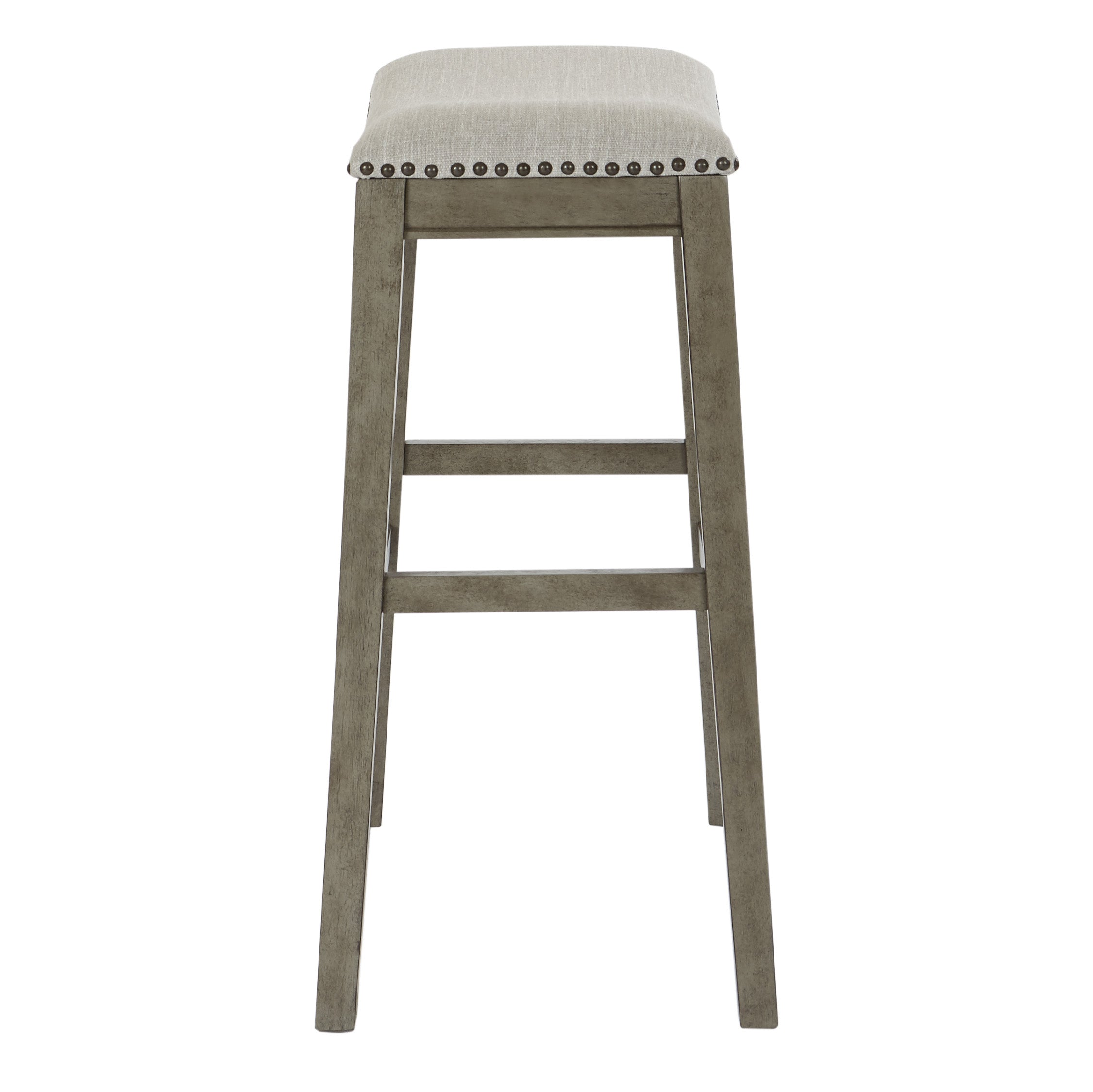 Saddle Stool 30" 2-Pack - Grey / Antique Grey