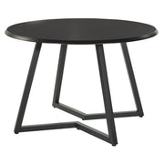 Metro Dining Table - Black Veneer/Black