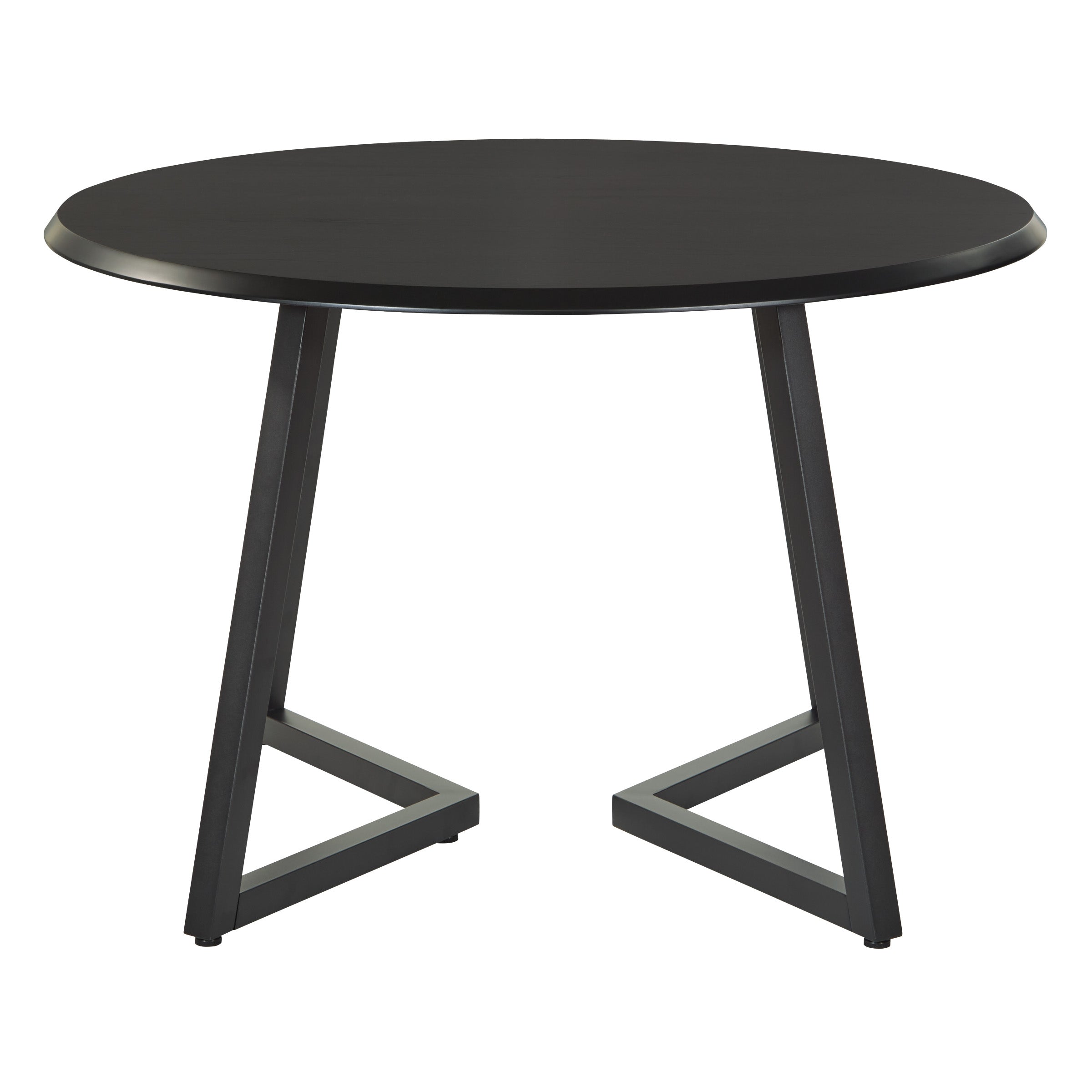 Metro Dining Table - Black Veneer/Black
