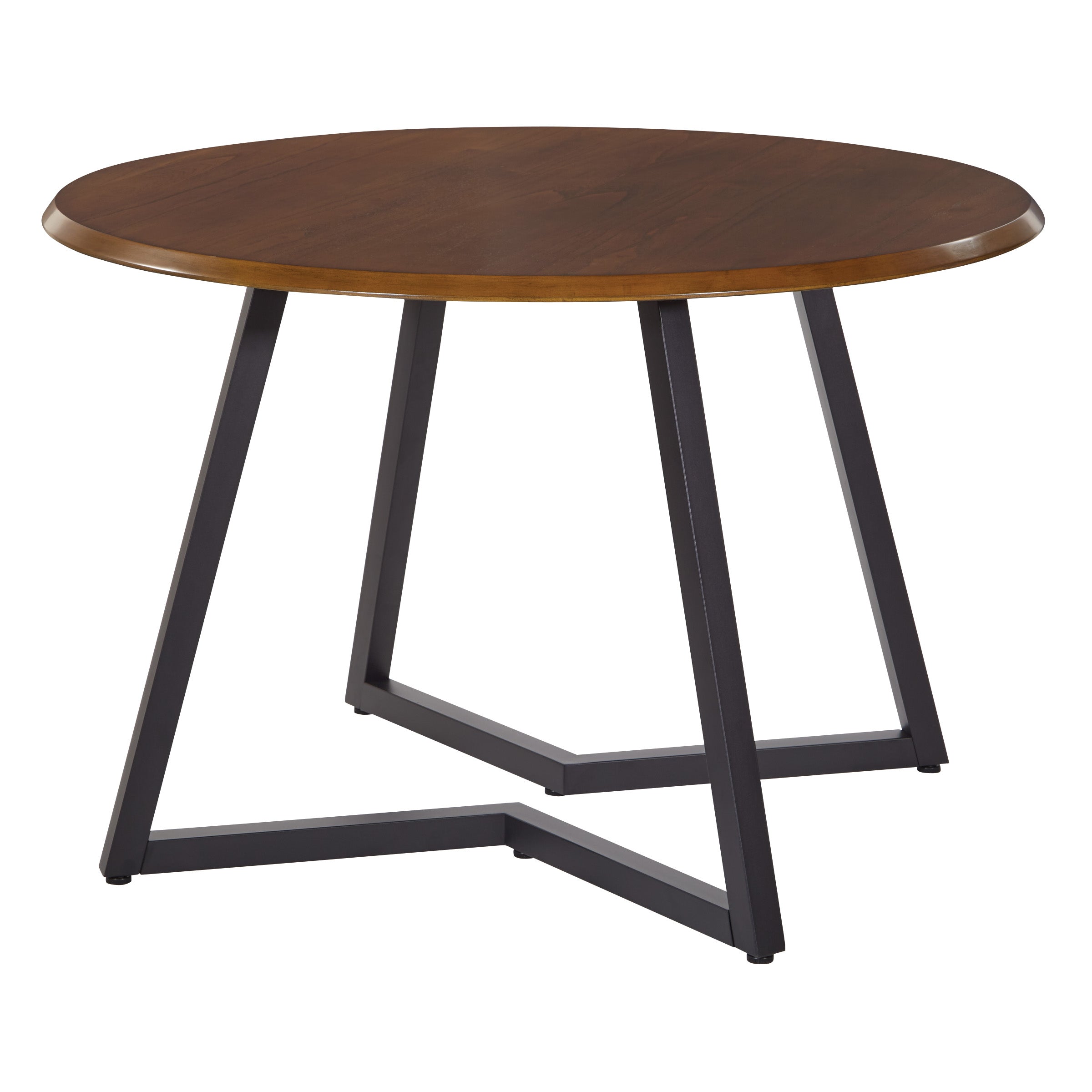 Metro Dining Table - Oak Veneer/Black