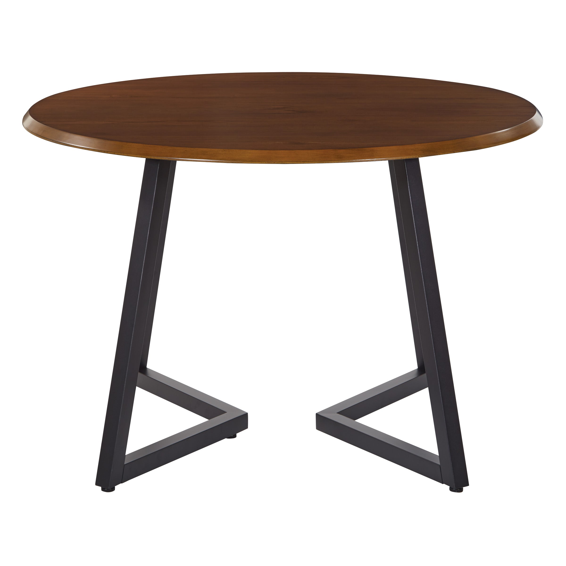 Metro Dining Table - Oak Veneer/Black