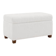 Storage Ottoman - Ivory Sherpa