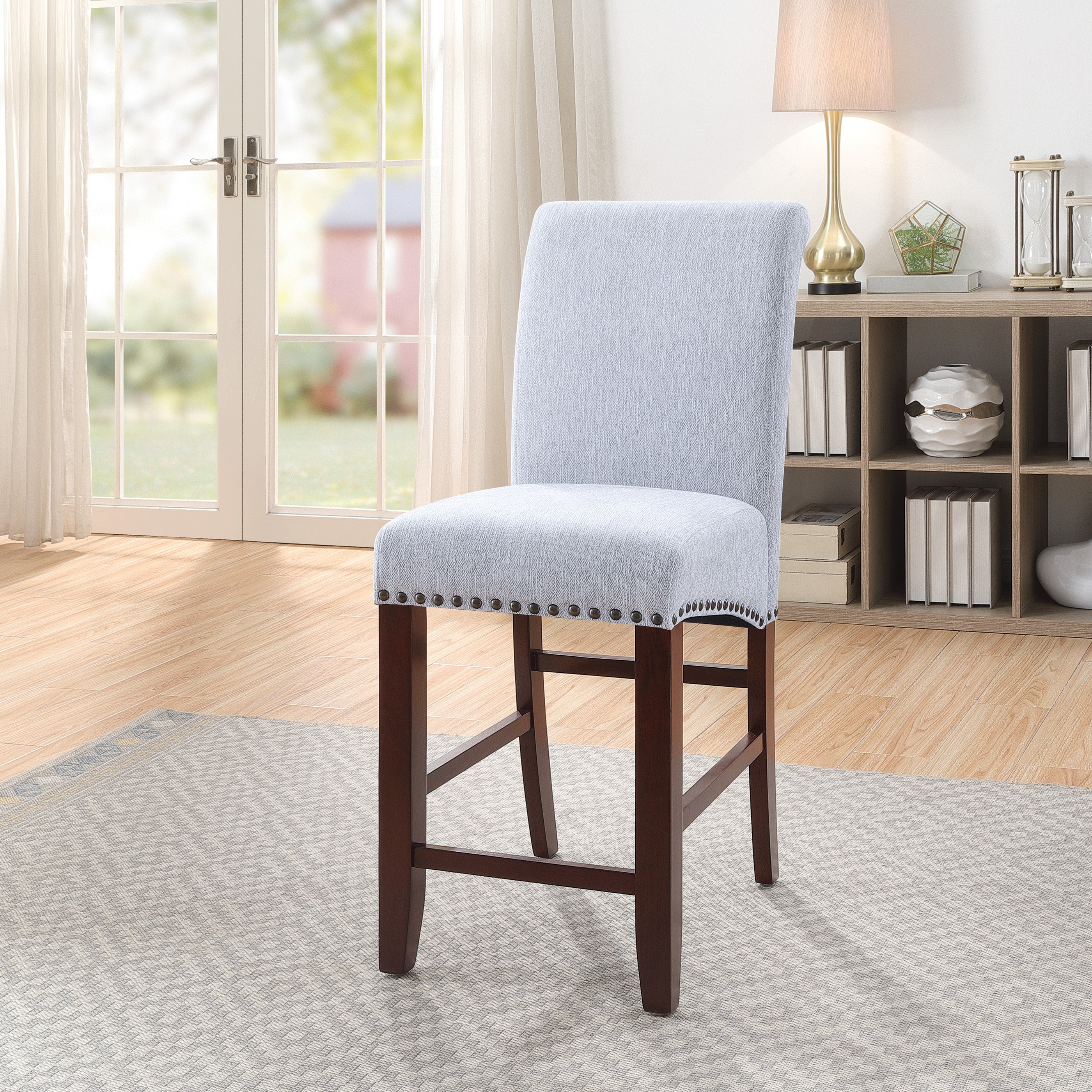 24" Parsons Barstool - Smoke