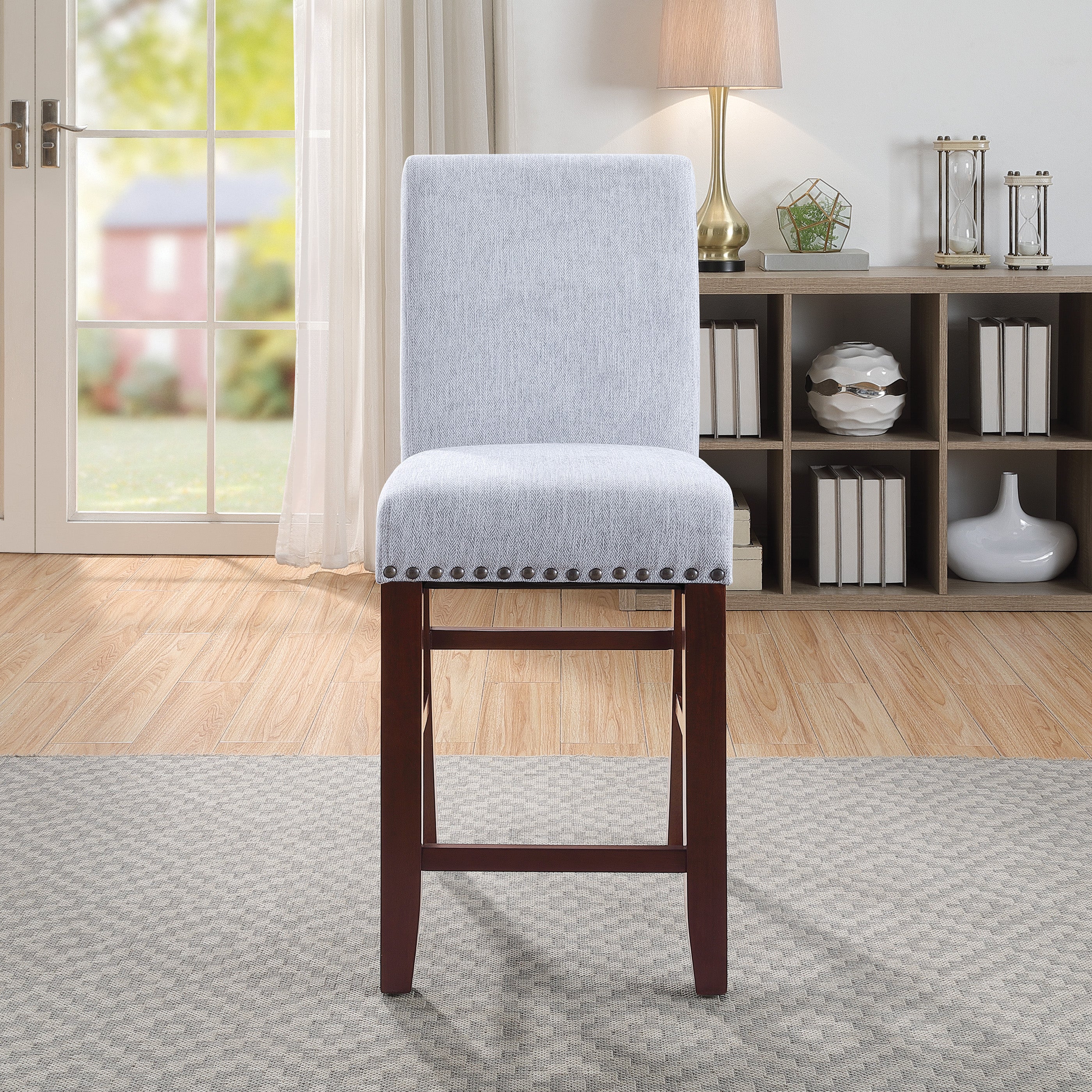 24" Parsons Barstool - Smoke