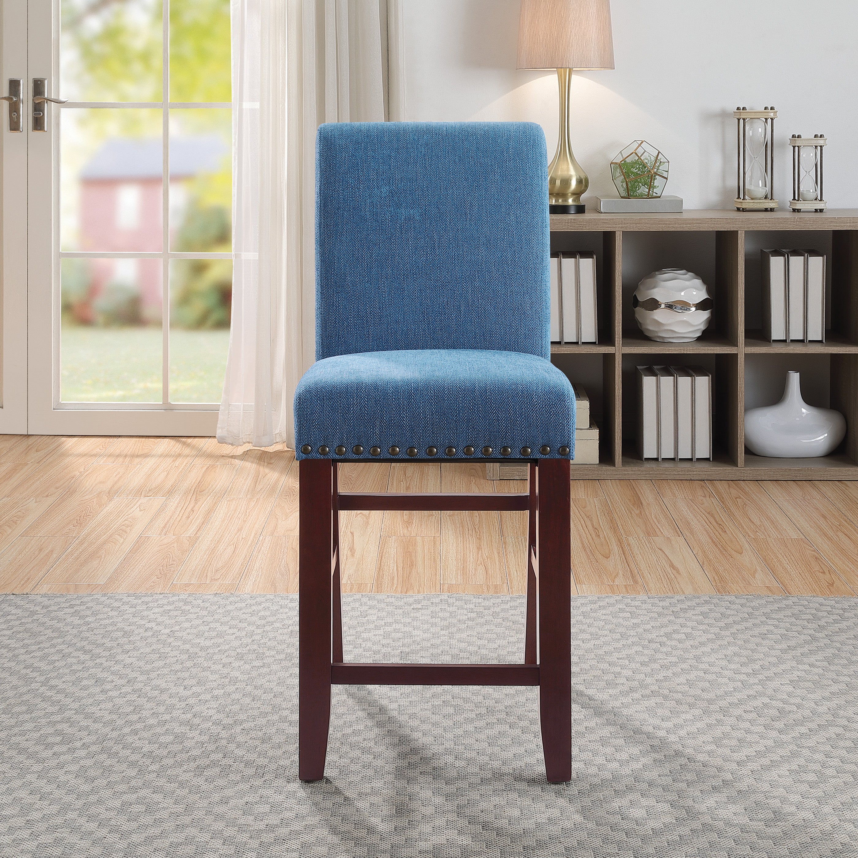 24" Parsons Barstool - Navy