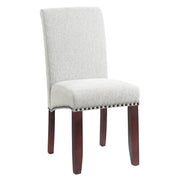 Parsons Dining Chair - Smoke Fabric