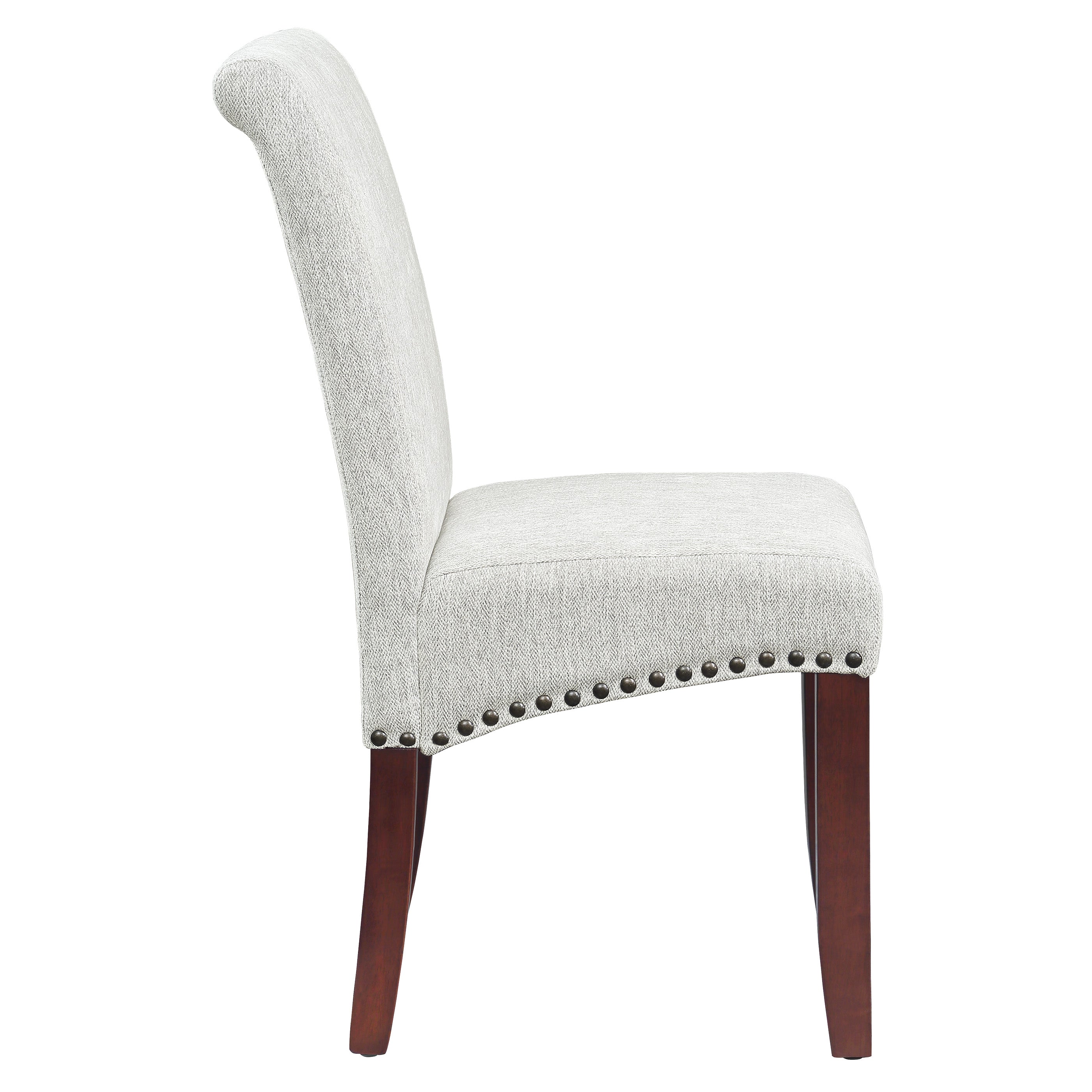 Parsons Dining Chair - Smoke Fabric