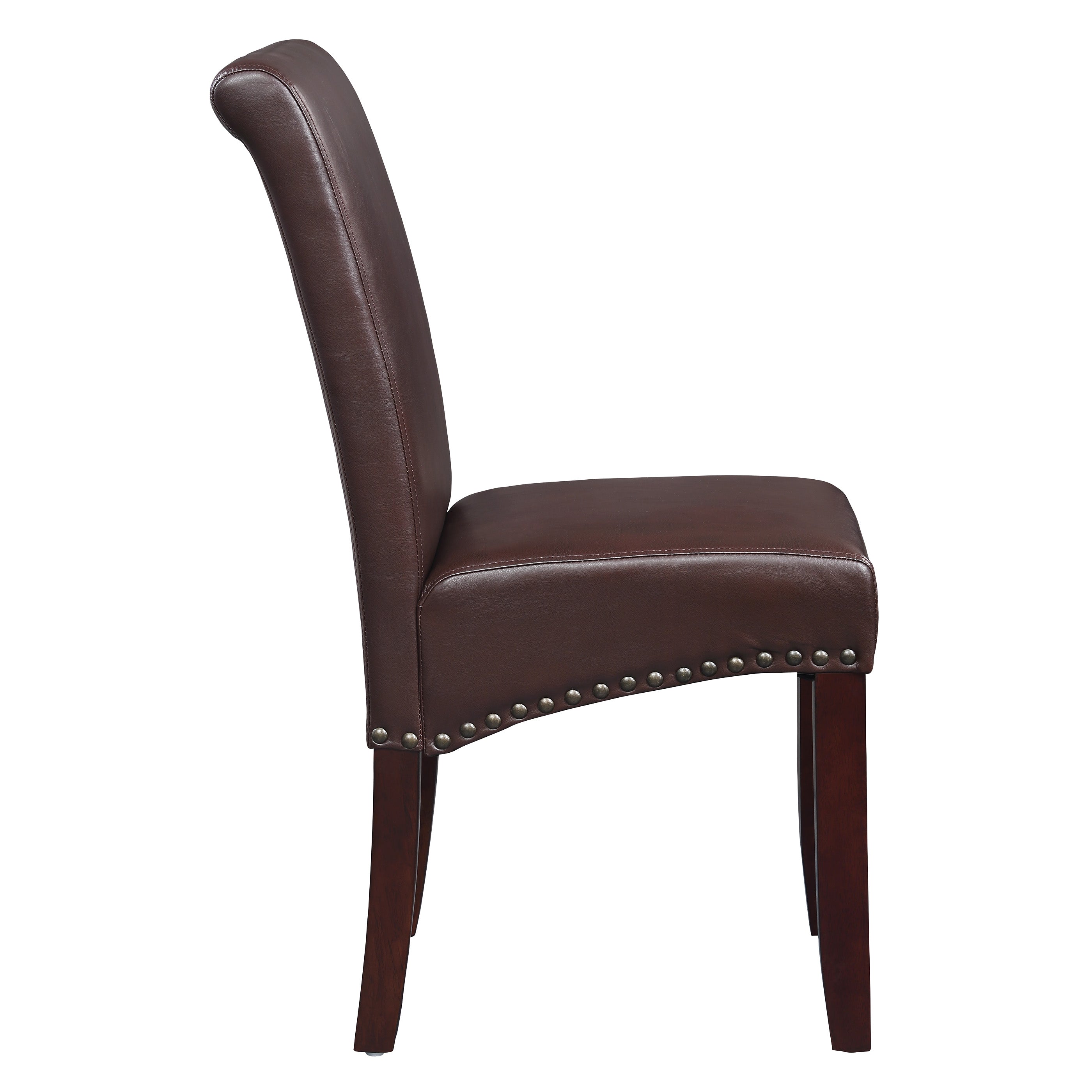 Parsons Dining Chair - Cocoa Faux Leather