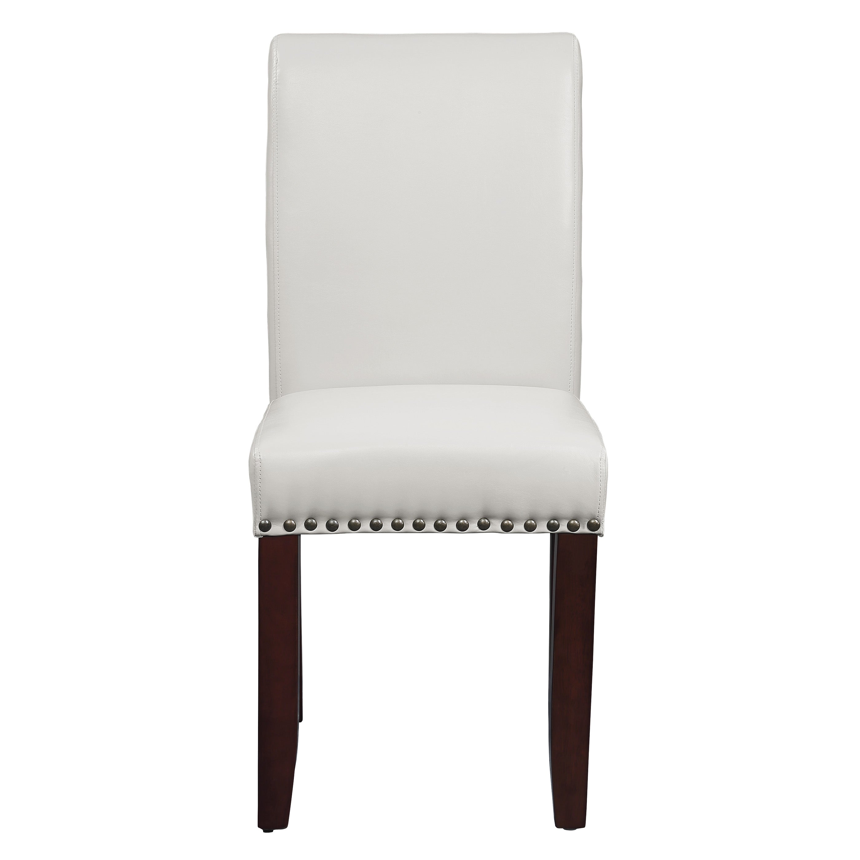 Parsons Dining Chair - Cream Faux Leather