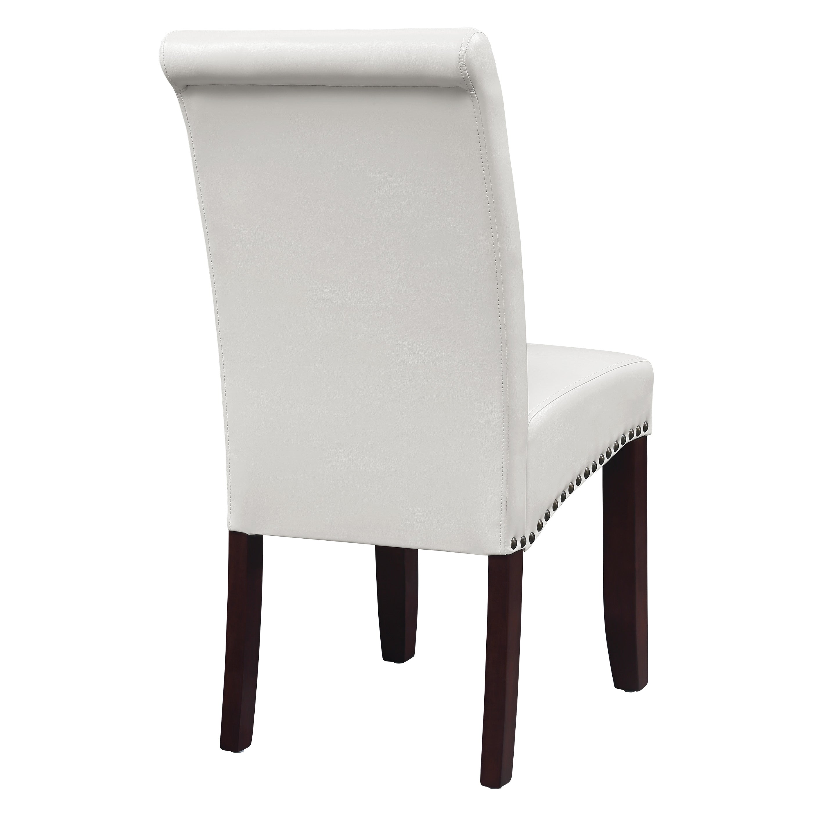 Parsons Dining Chair - Cream Faux Leather