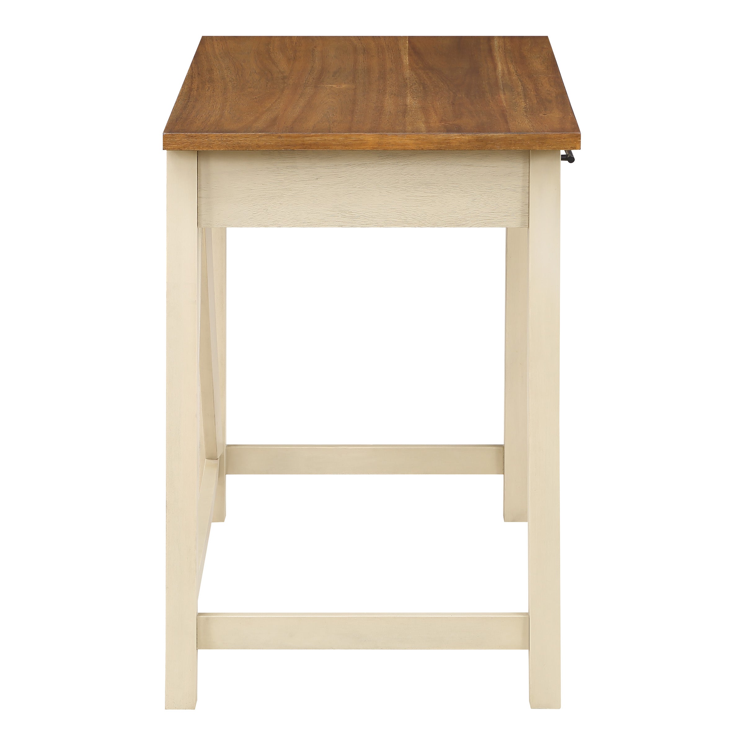Milford Rustic Writing Desk - Antique White