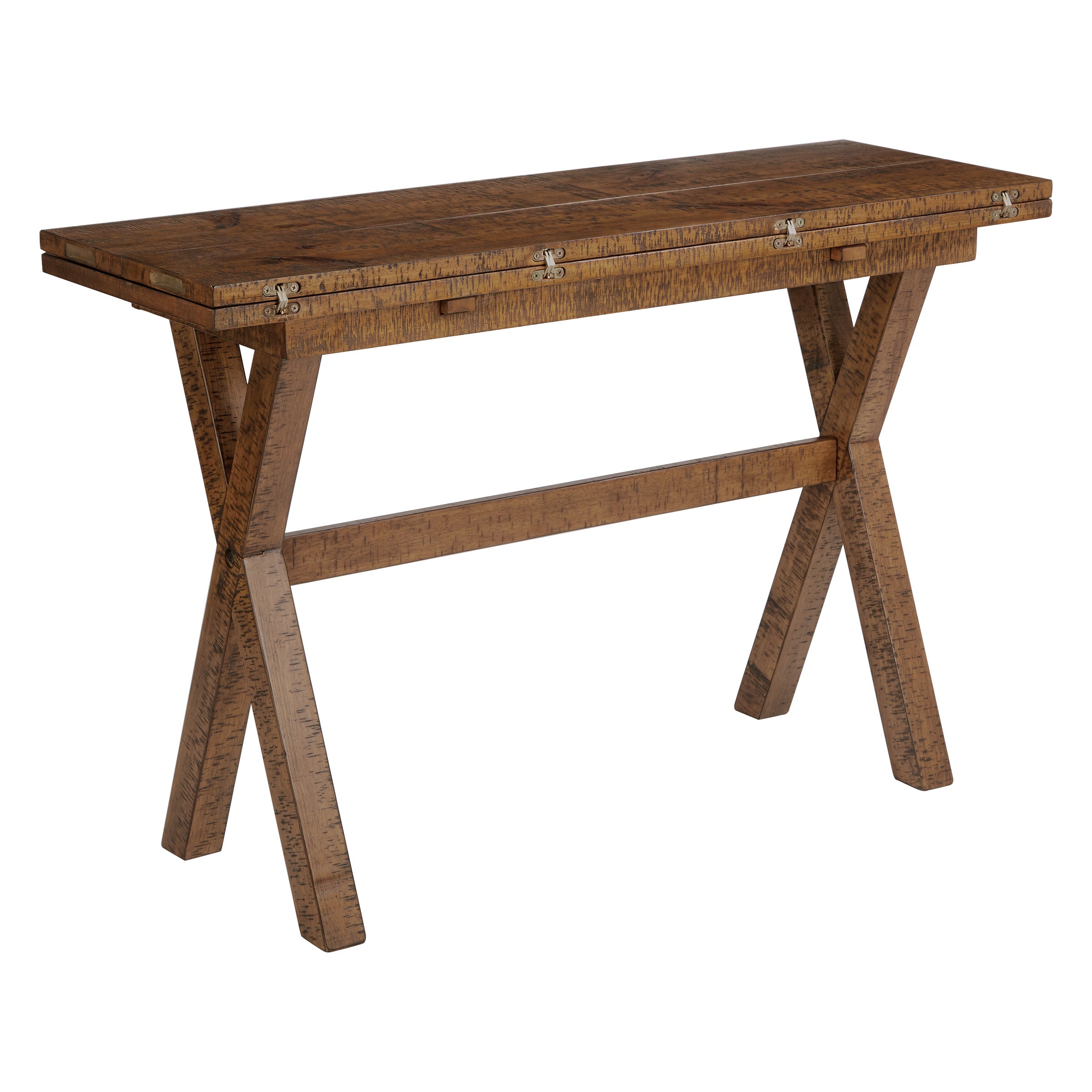 McKayla Flip Top Table - Brown