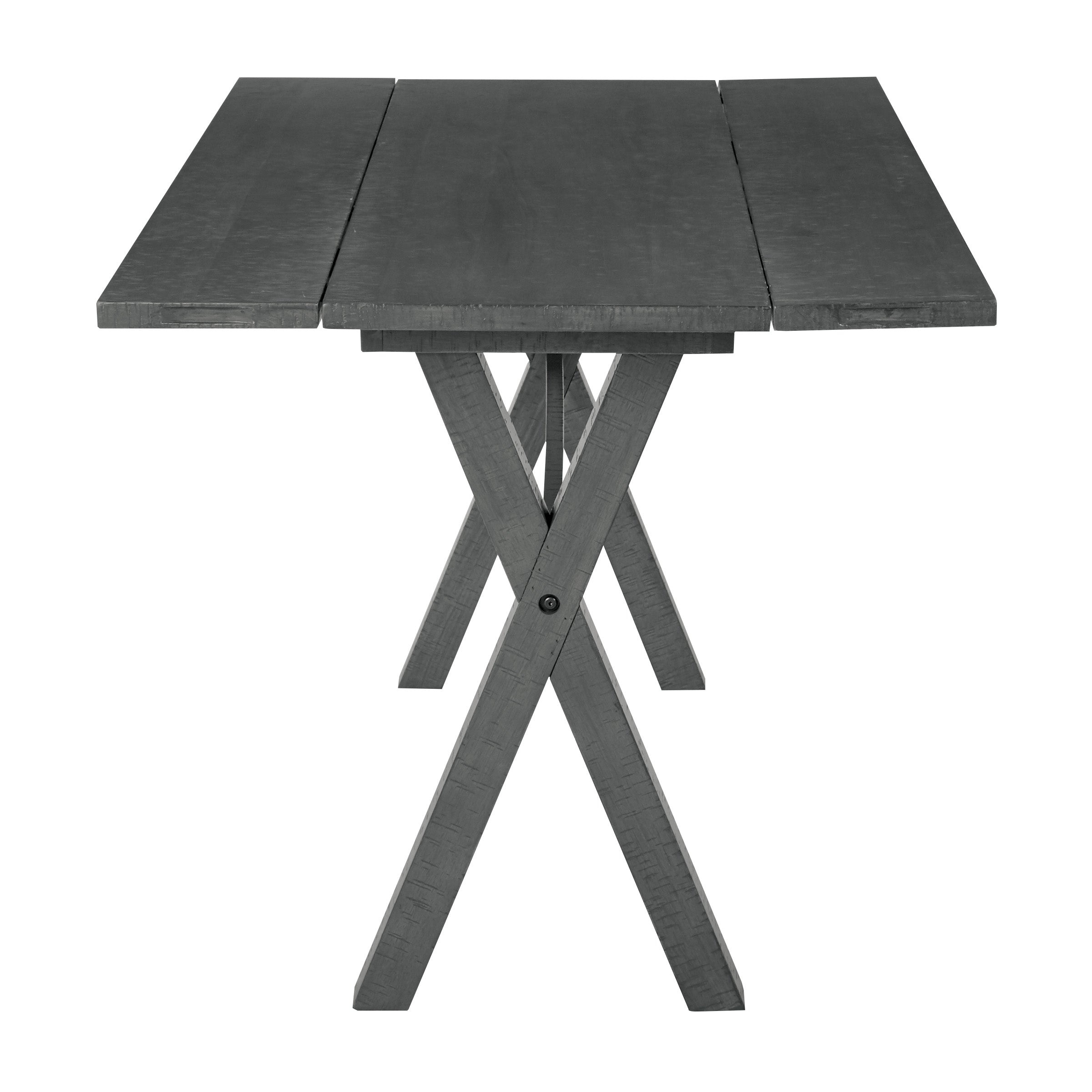 McKayla Flip Top Table - Washed Grey