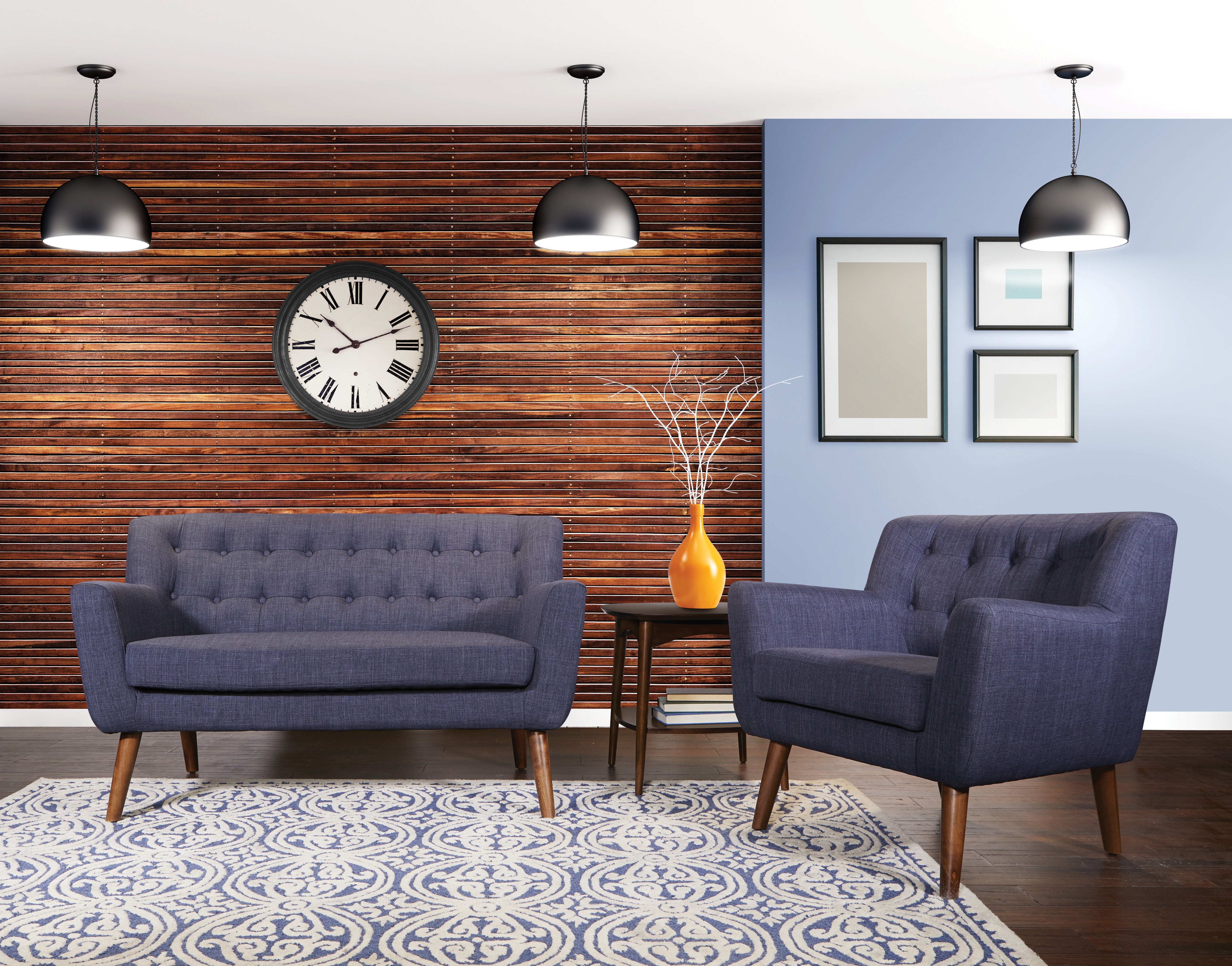 Mill Lane Loveseat - Navy