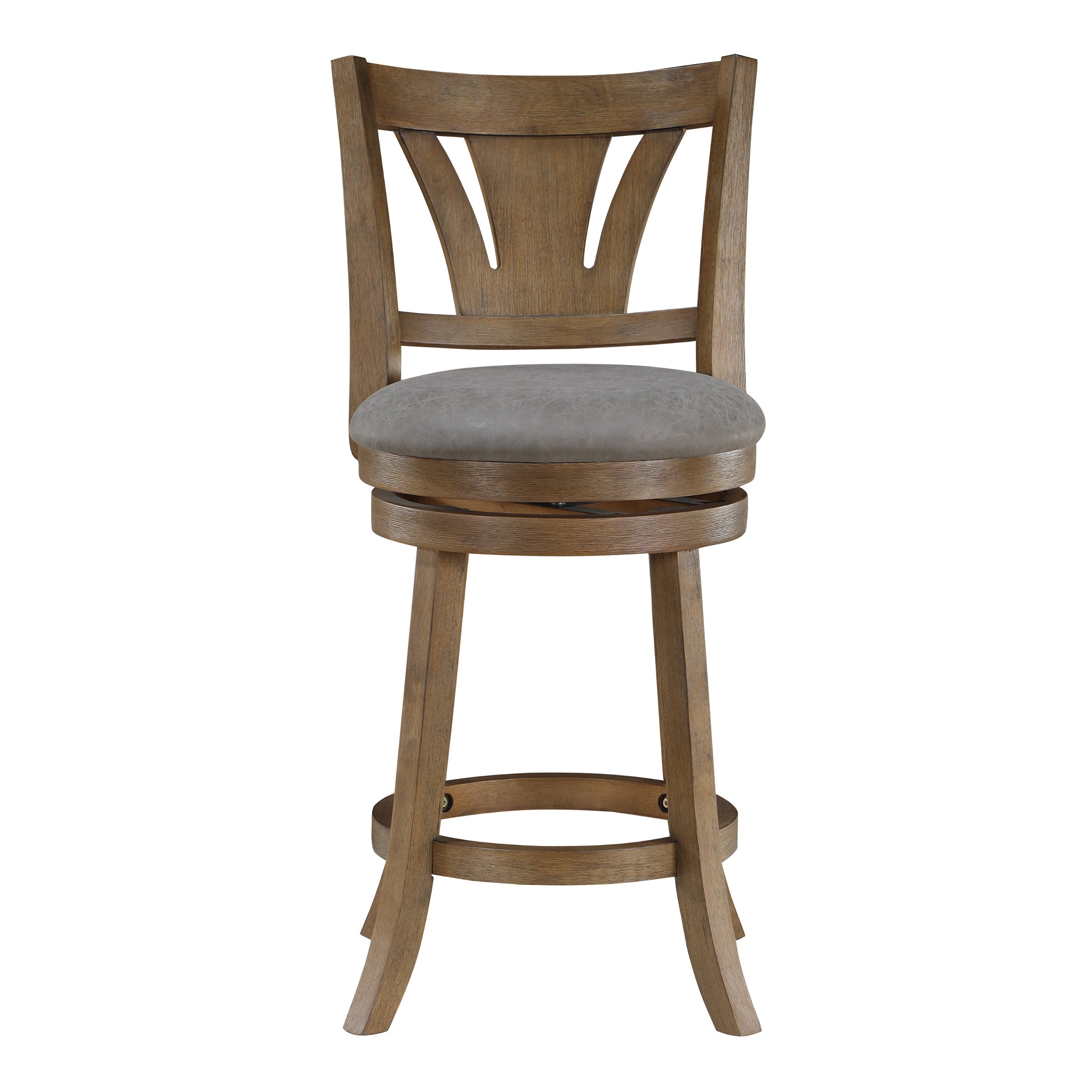 Miller Counter Stool - Dove/Medium Oak