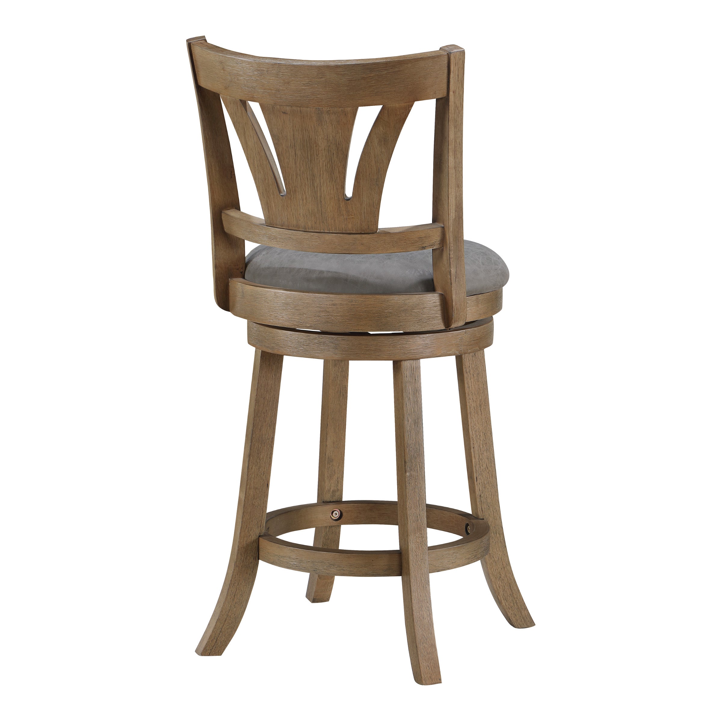 Miller Counter Stool - Dove/Medium Oak