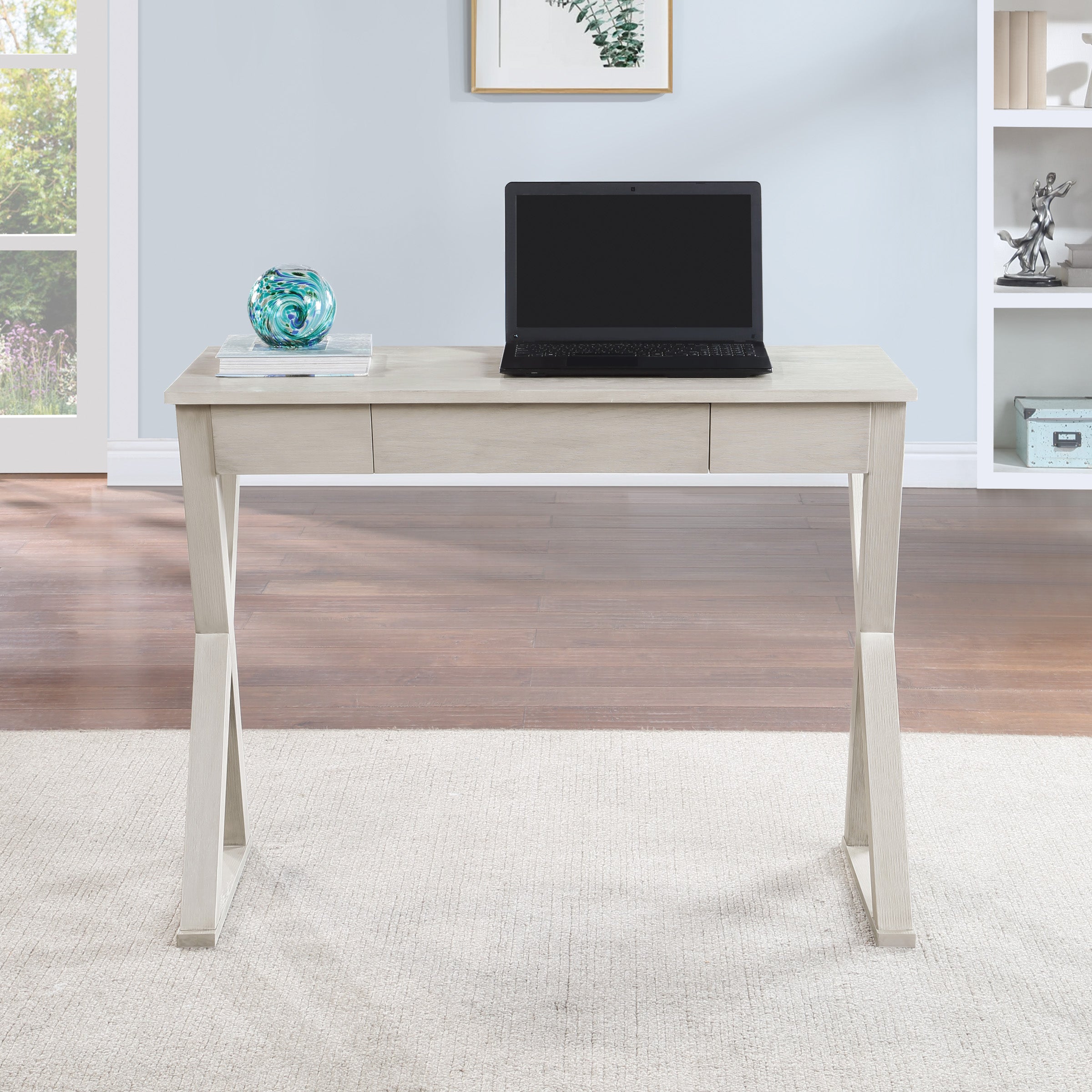 Marna Writing Desk - Weathered White