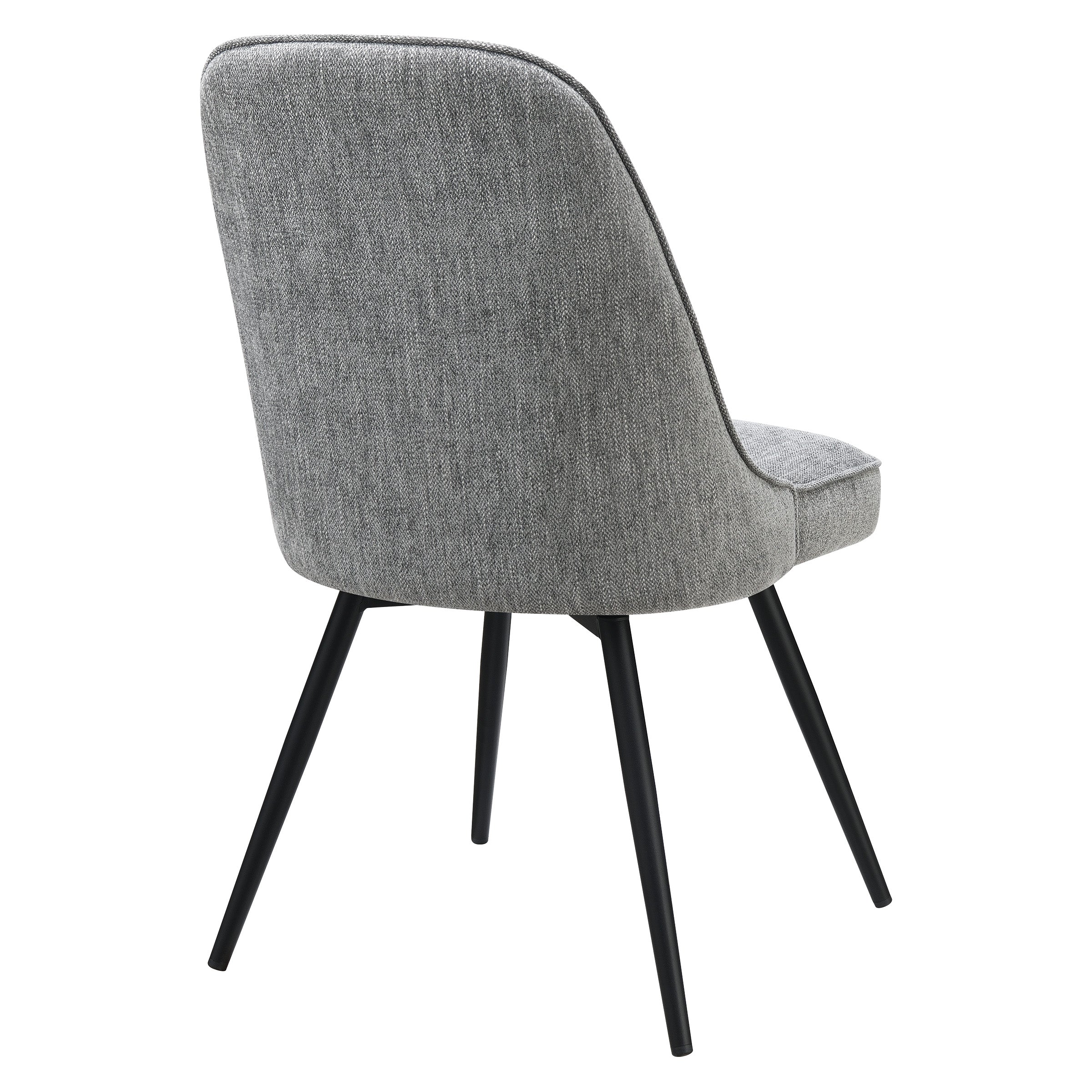Martel Swivel Chair - Charcoal