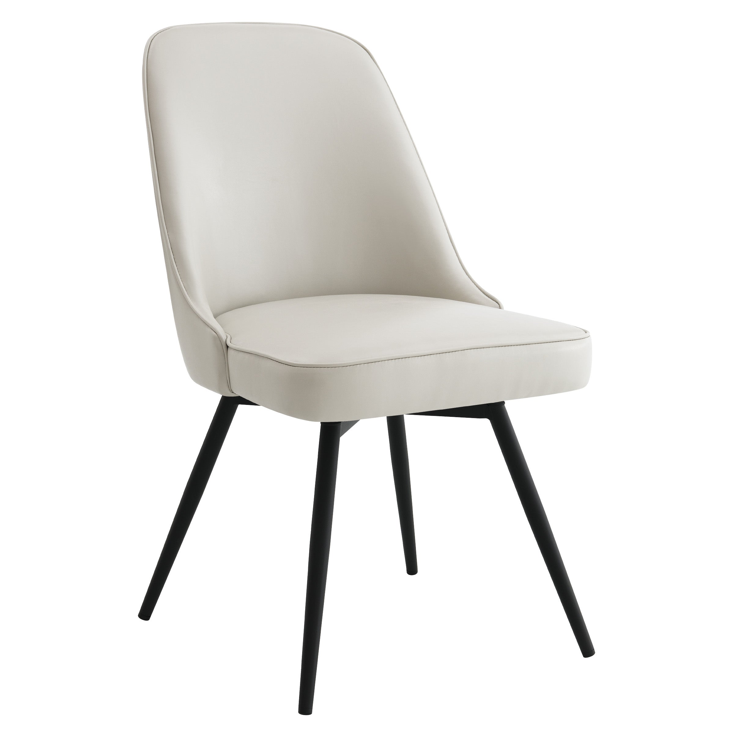 Martel Swivel Chair - Cream