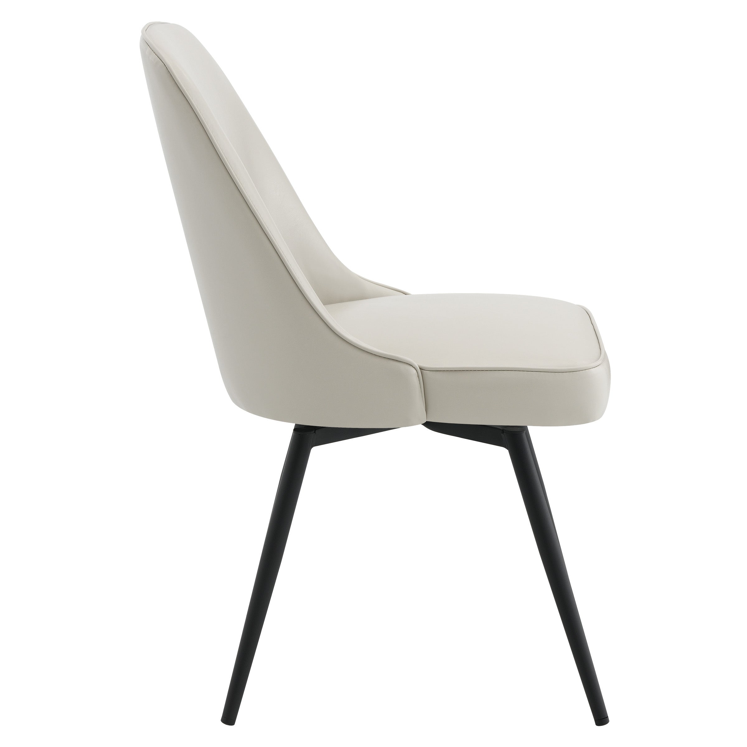 Martel Swivel Chair - Cream